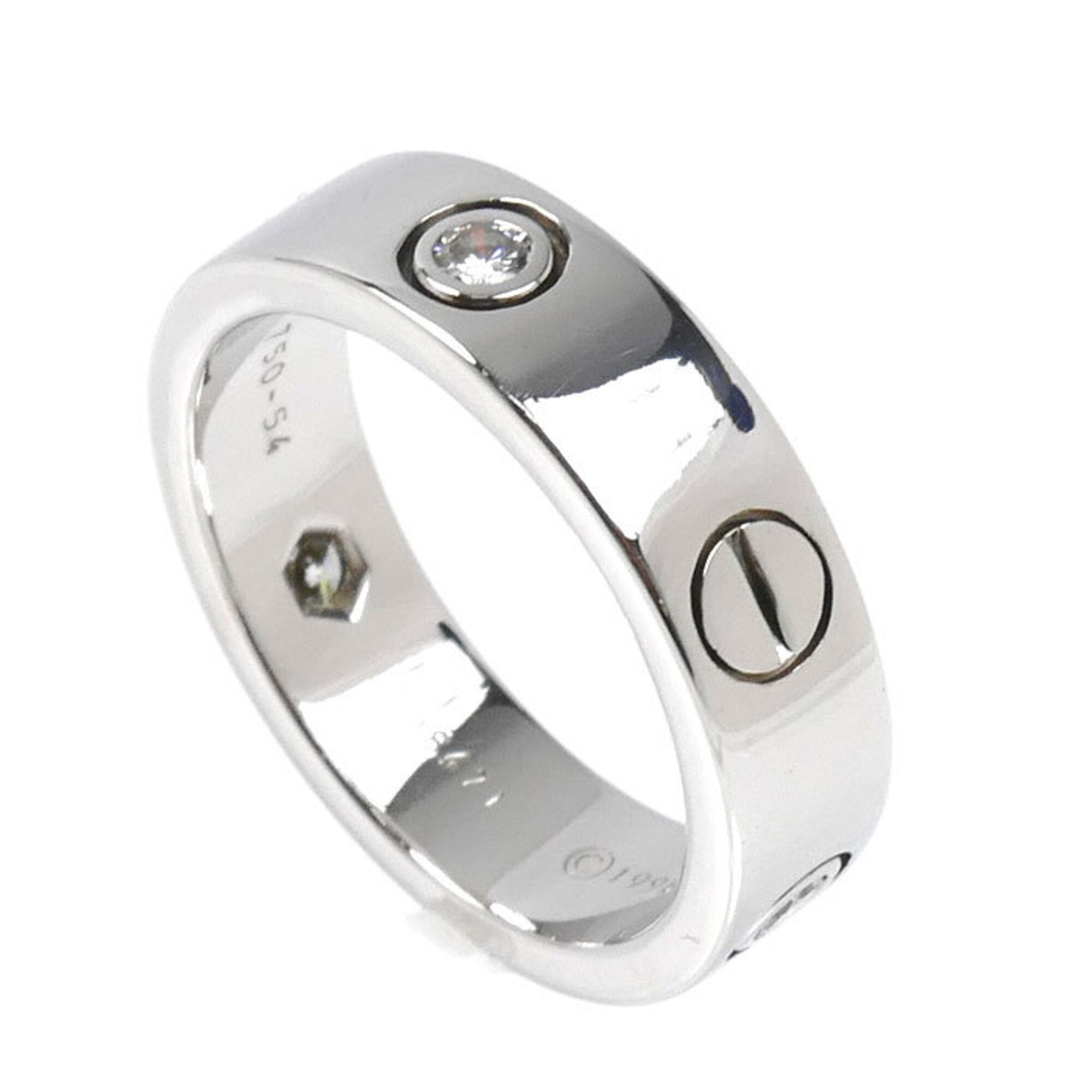 Cartier White Gold (18K) Band Ring (Pre-Owned)