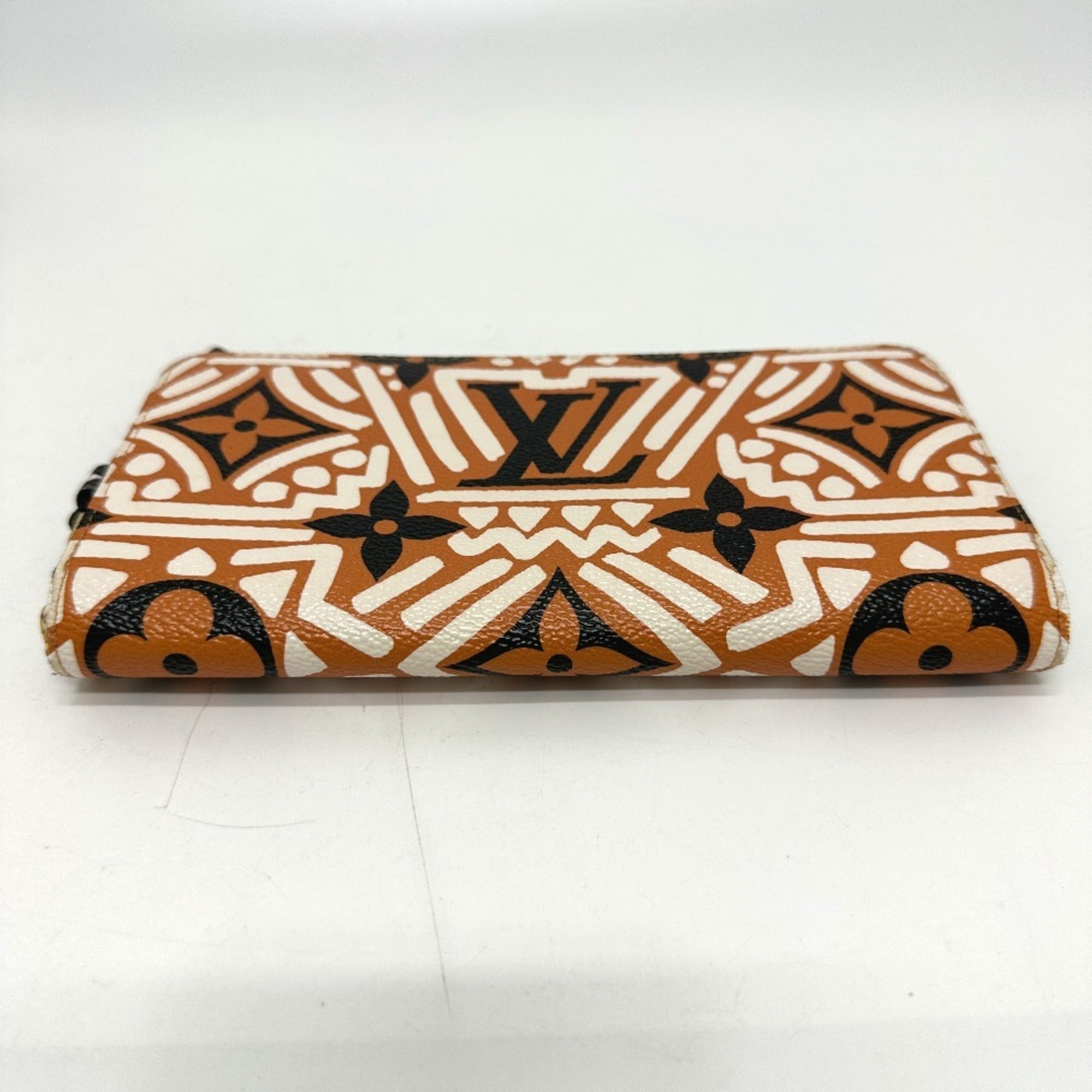 Louis Vuitton Monogram Graffiti Brown Monogram Long Wallet (Bi-Fold) (Pre-Owned)