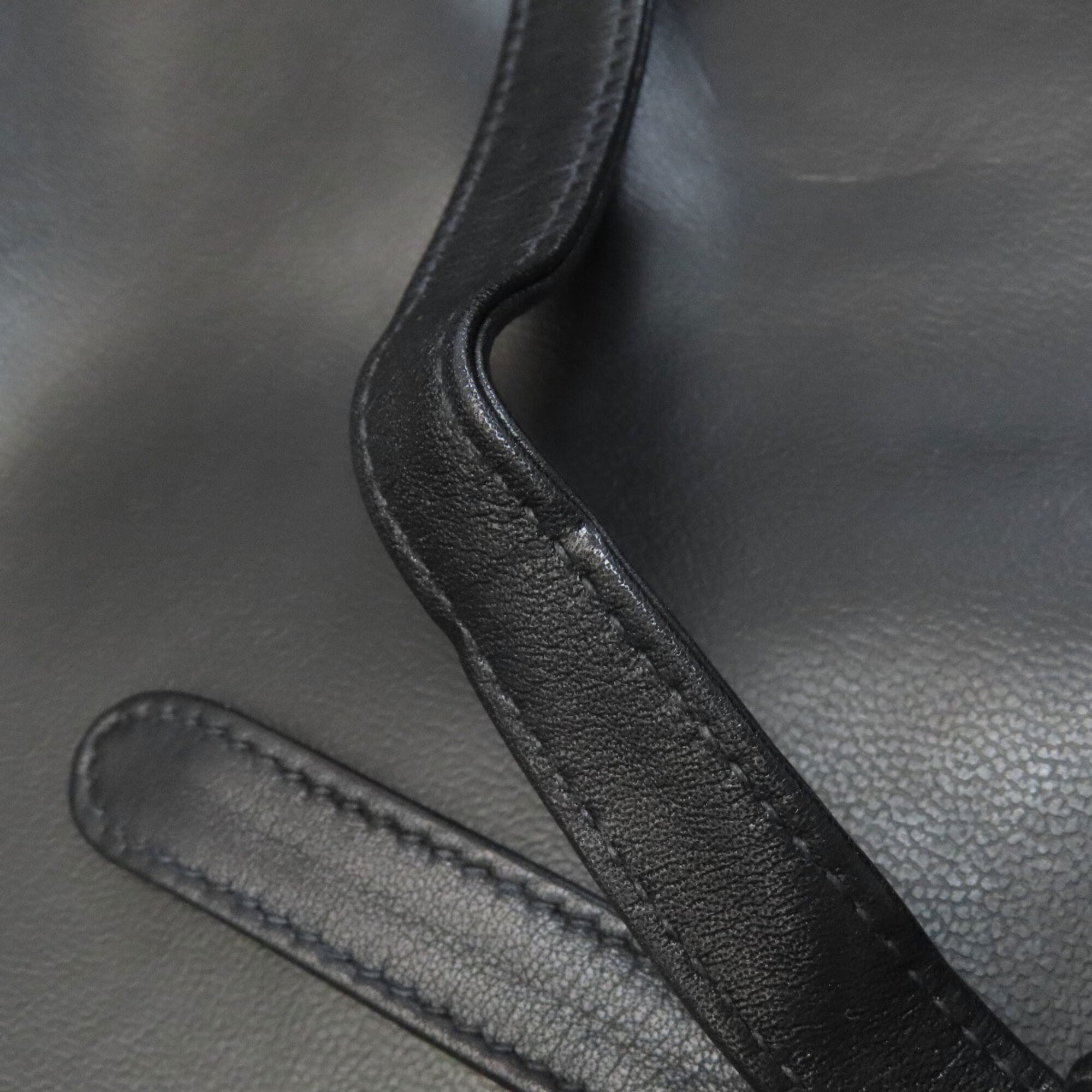 Chanel Black Canvas Briefcase (Pre-Owned)