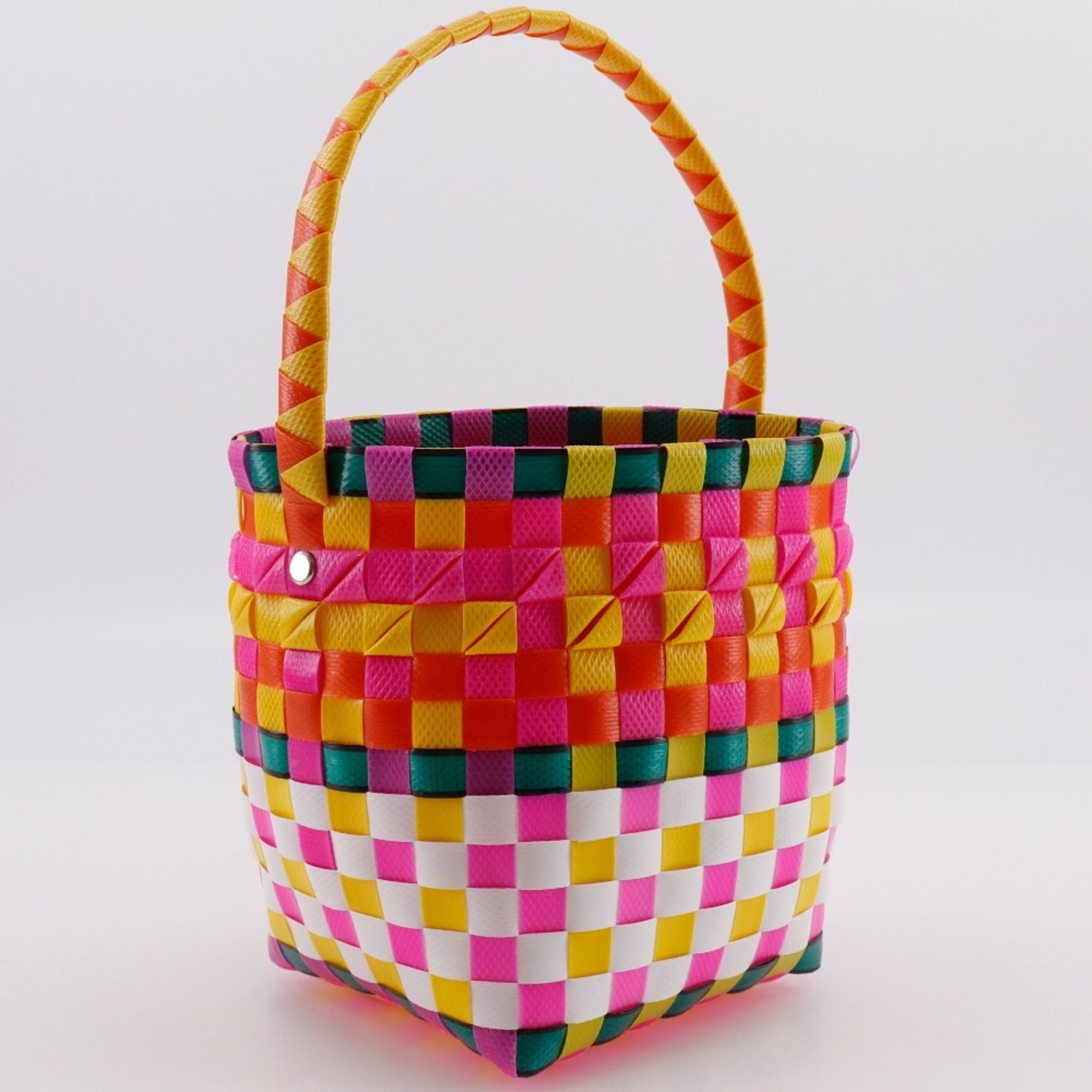 Marni Multi-Color Orange Polypropylene Handbag (Pre-Owned)