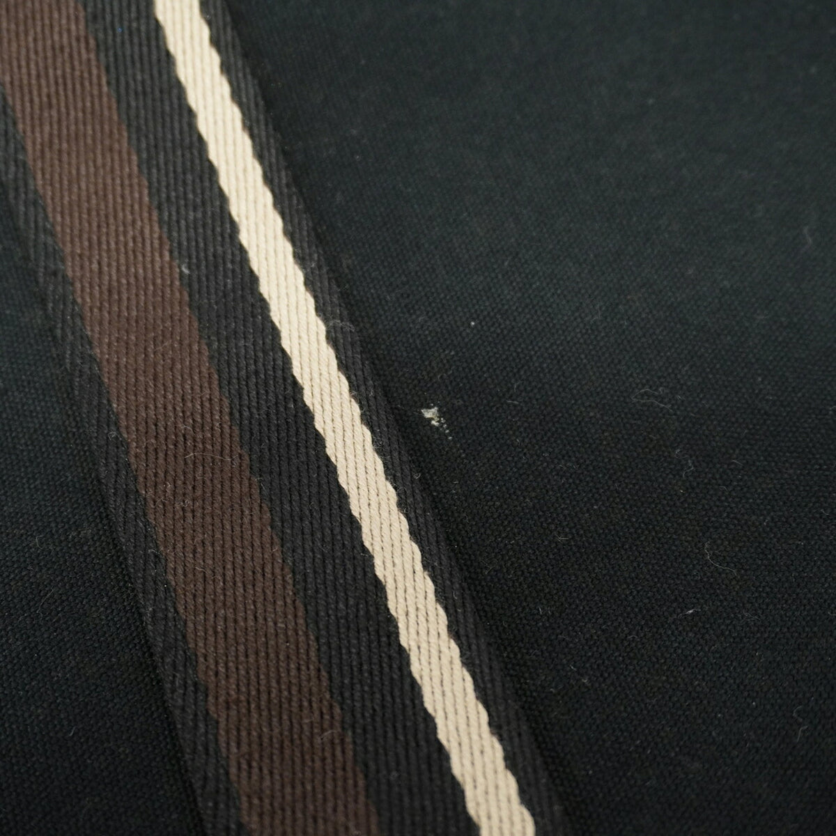 Hermes Black Canvas Tote Bag (Pre-Owned)