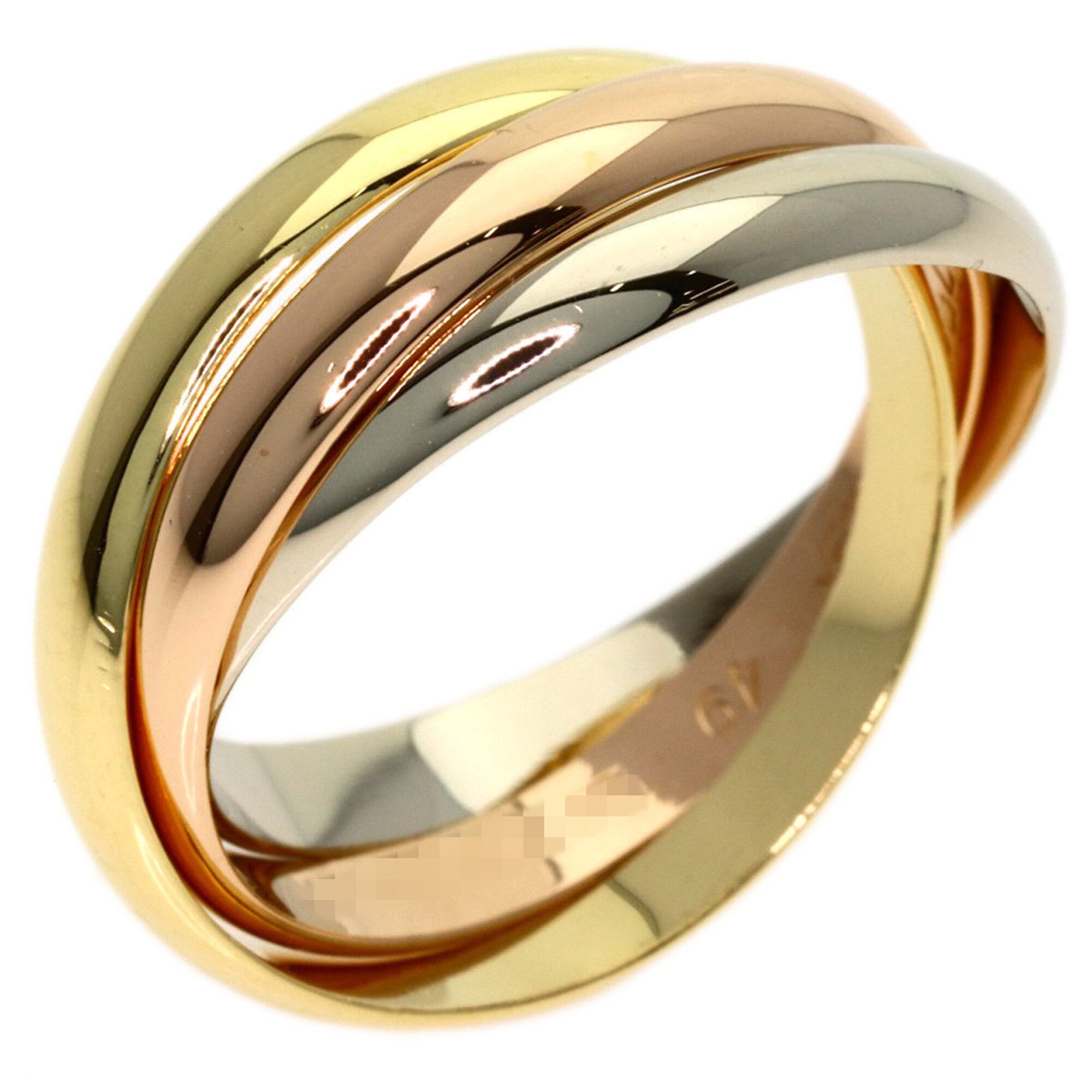 Cartier Yellow Gold (18K) Pink Gold (18K) White Gold (18K) Band Ring (Pre-Owned)