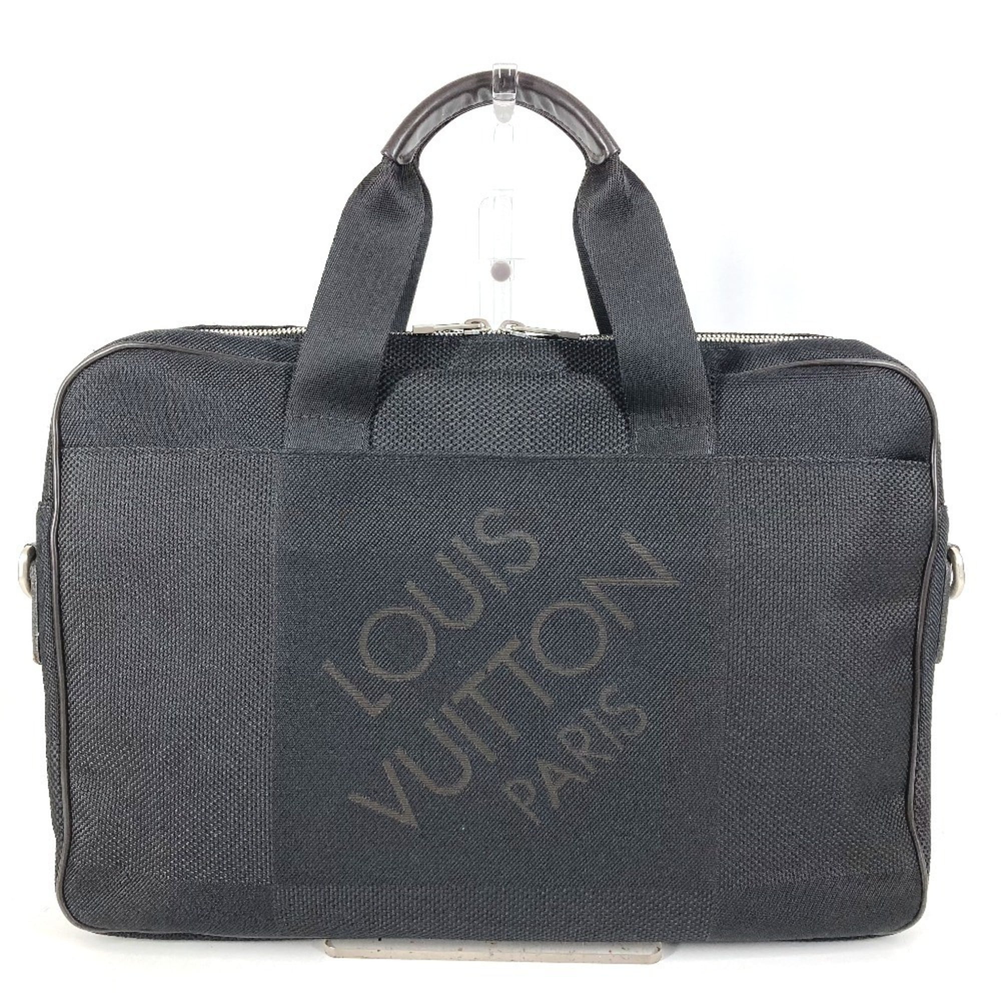Louis Vuitton Black Damier Geant Handbag Tote Bag (Pre-Owned)