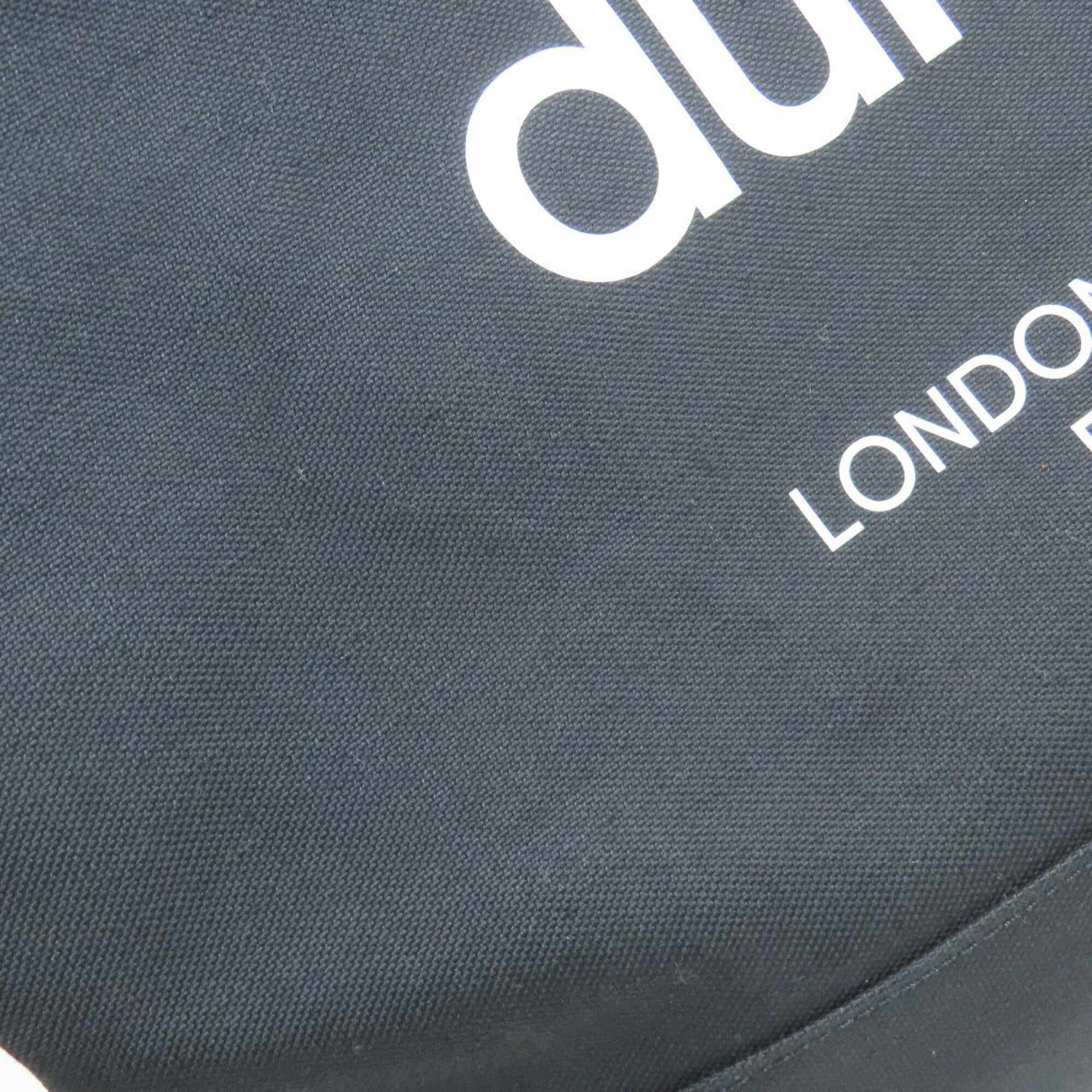 Dunhill Black Canvas Tote Bag (Pre-Owned)
