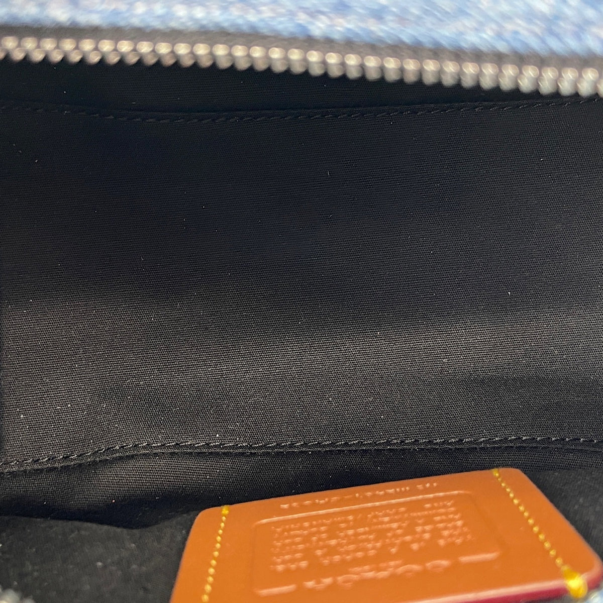 Coach Navy Denim Handbag (Pre-Owned)