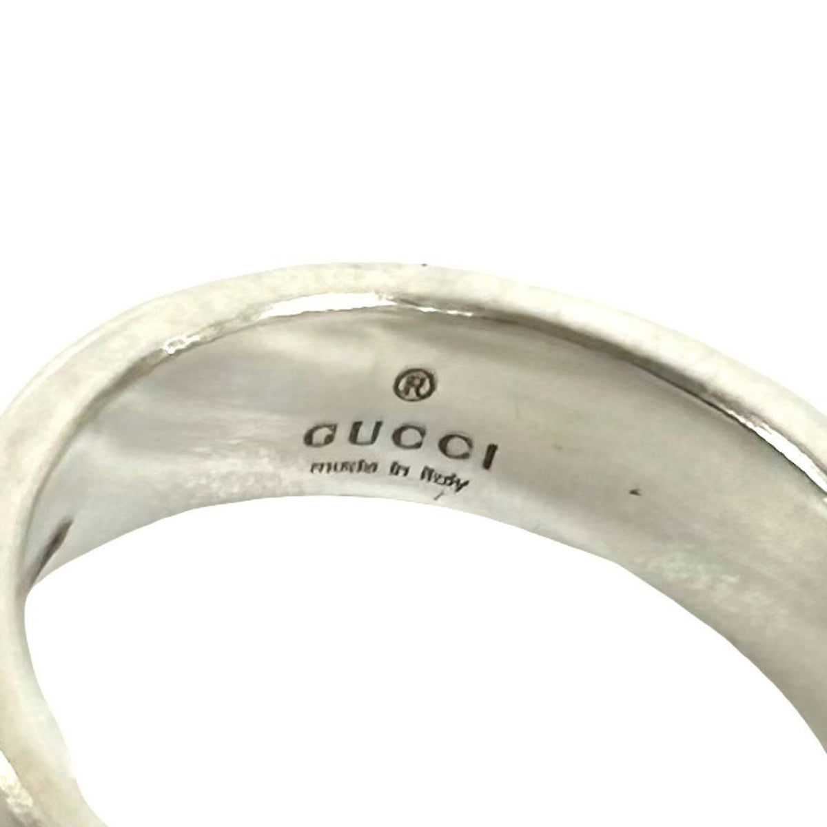 Gucci Silver Silver 925 Band Ring (Pre-Owned)