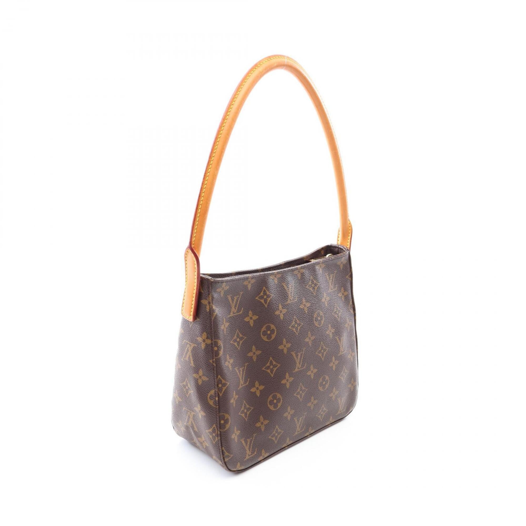 Louis Vuitton Brown Monogram Monogram Leather Handbag Shoulder Bag (Pre-Owned)