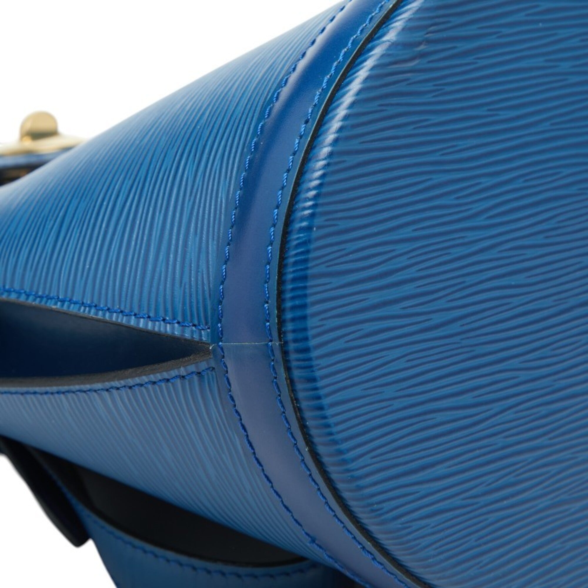 Louis Vuitton Toledo Blue Leather Shoulder Bag (Pre-Owned)