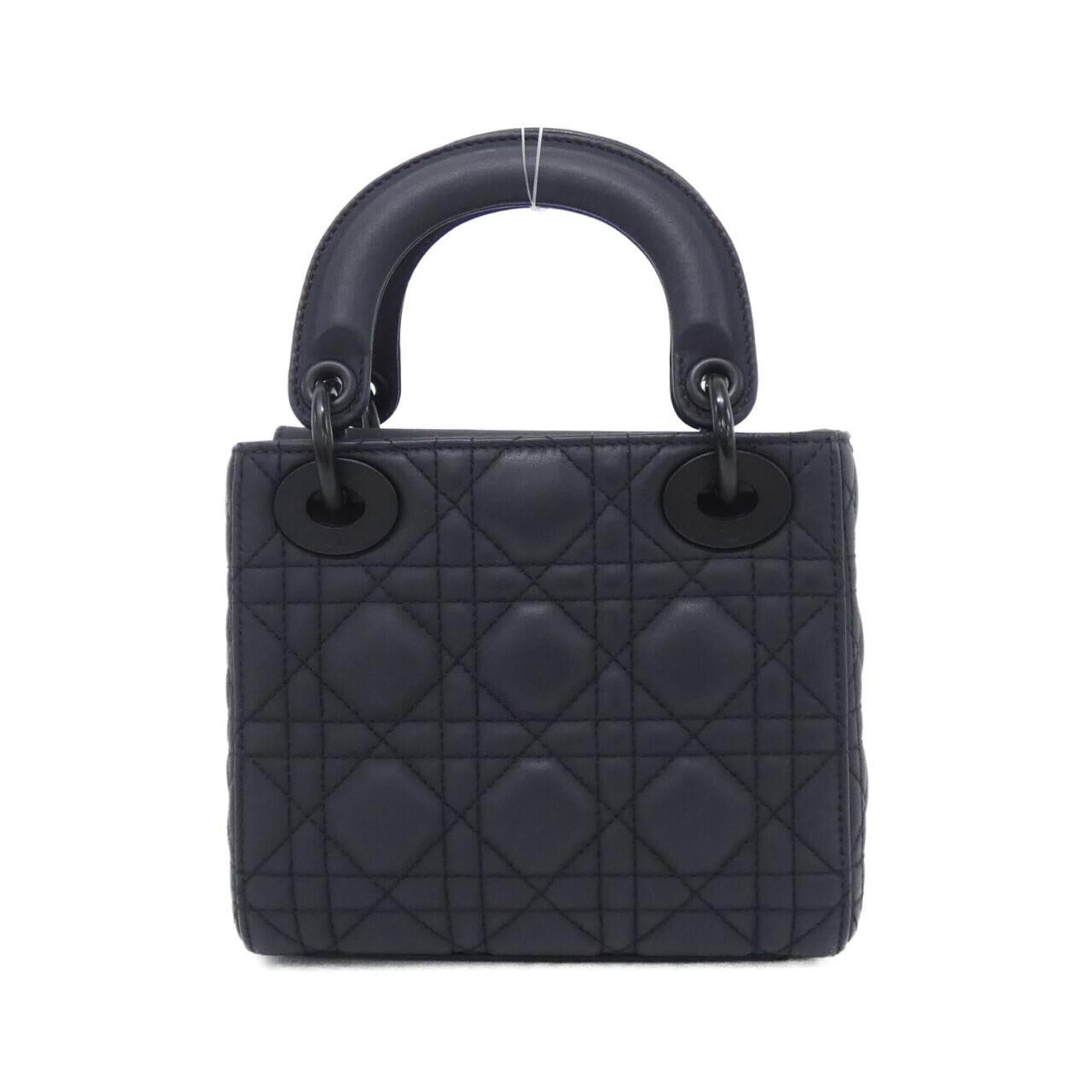 Christian Dior Lady Dior Black Handbag (Pre-Owned)