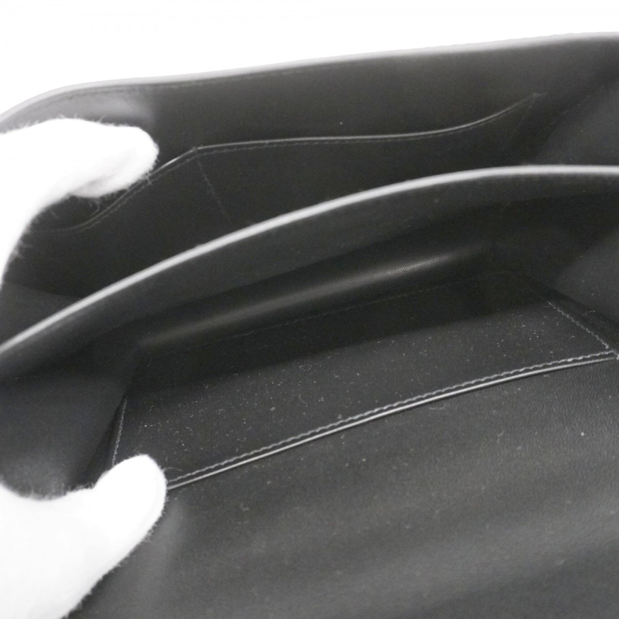 Hermes Black Epsom Leather Shoulder Bag (Pre-Owned)