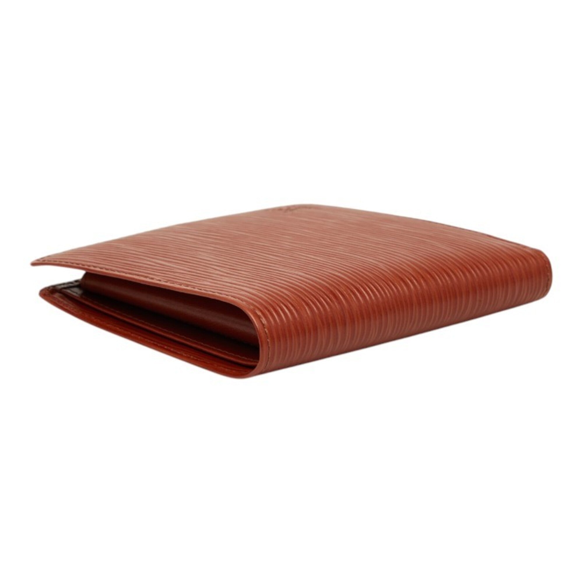 Louis Vuitton Epi Kenyan Brown Leather Wallet (Bi-Fold) (Pre-Owned)