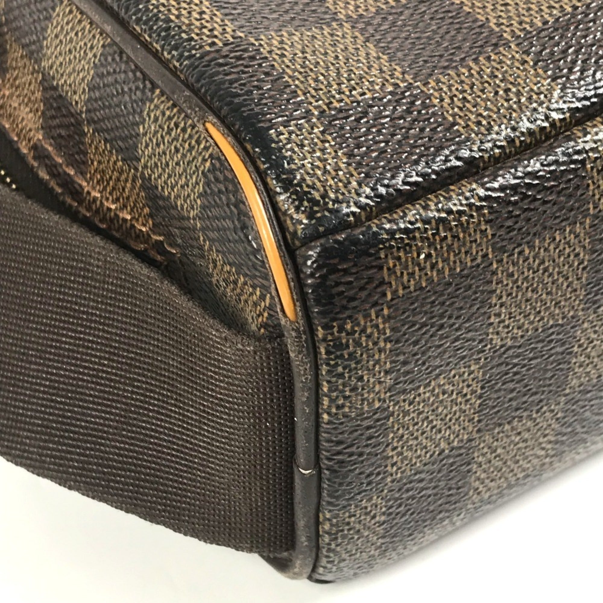 Louis Vuitton Brown Ebene Damier Canvas Pochette Shoulder Bag (Pre-Owned)