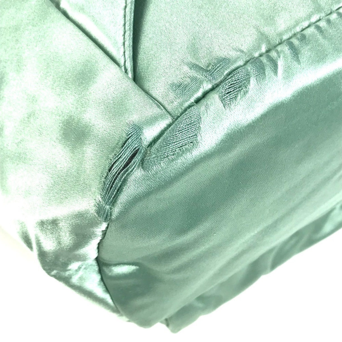 Prada Green Satin Backpack (Pre-Owned)