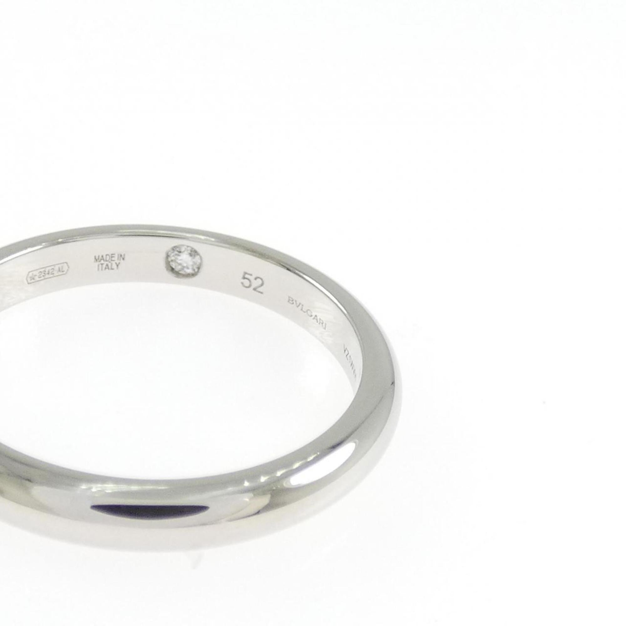 Bvlgari Platinum 950 Band Ring (Pre-Owned)