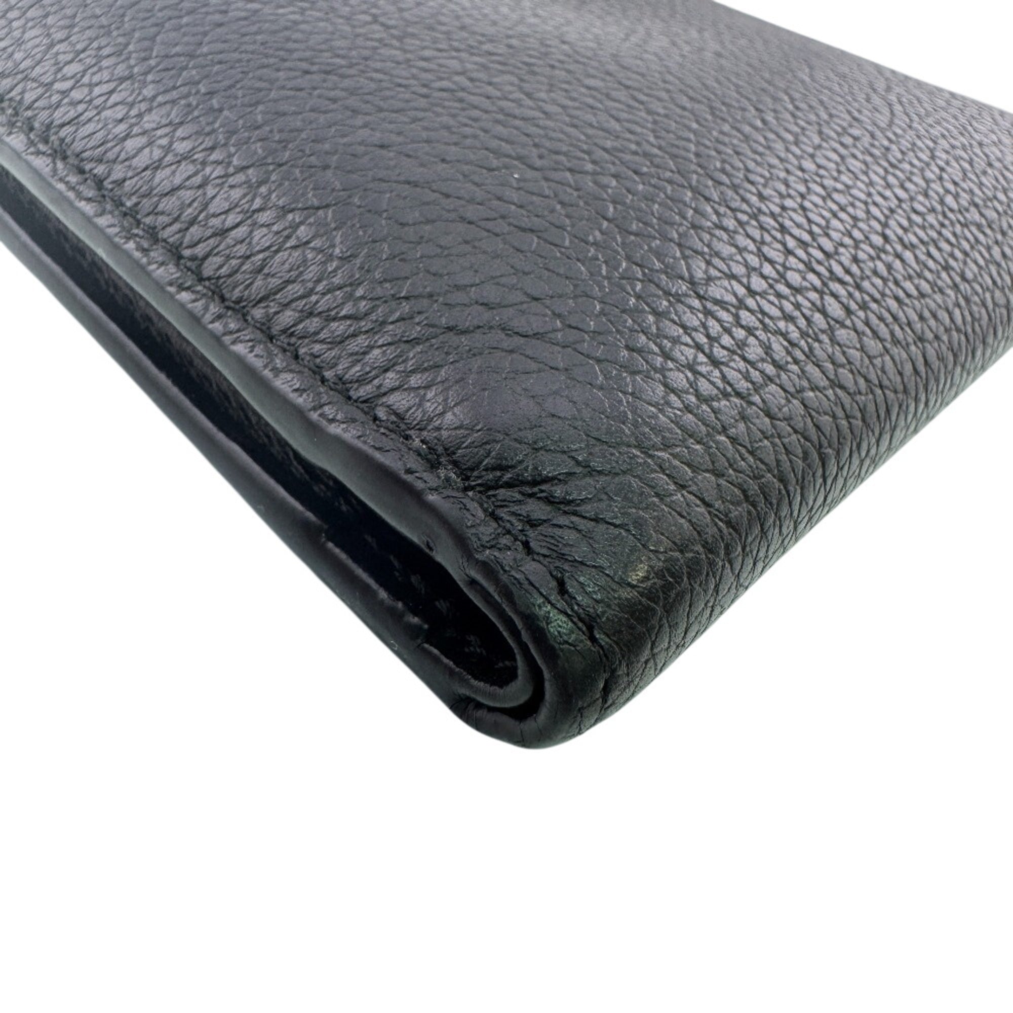 Loewe Black Leather Wallet (Bi-Fold) (Pre-Owned)