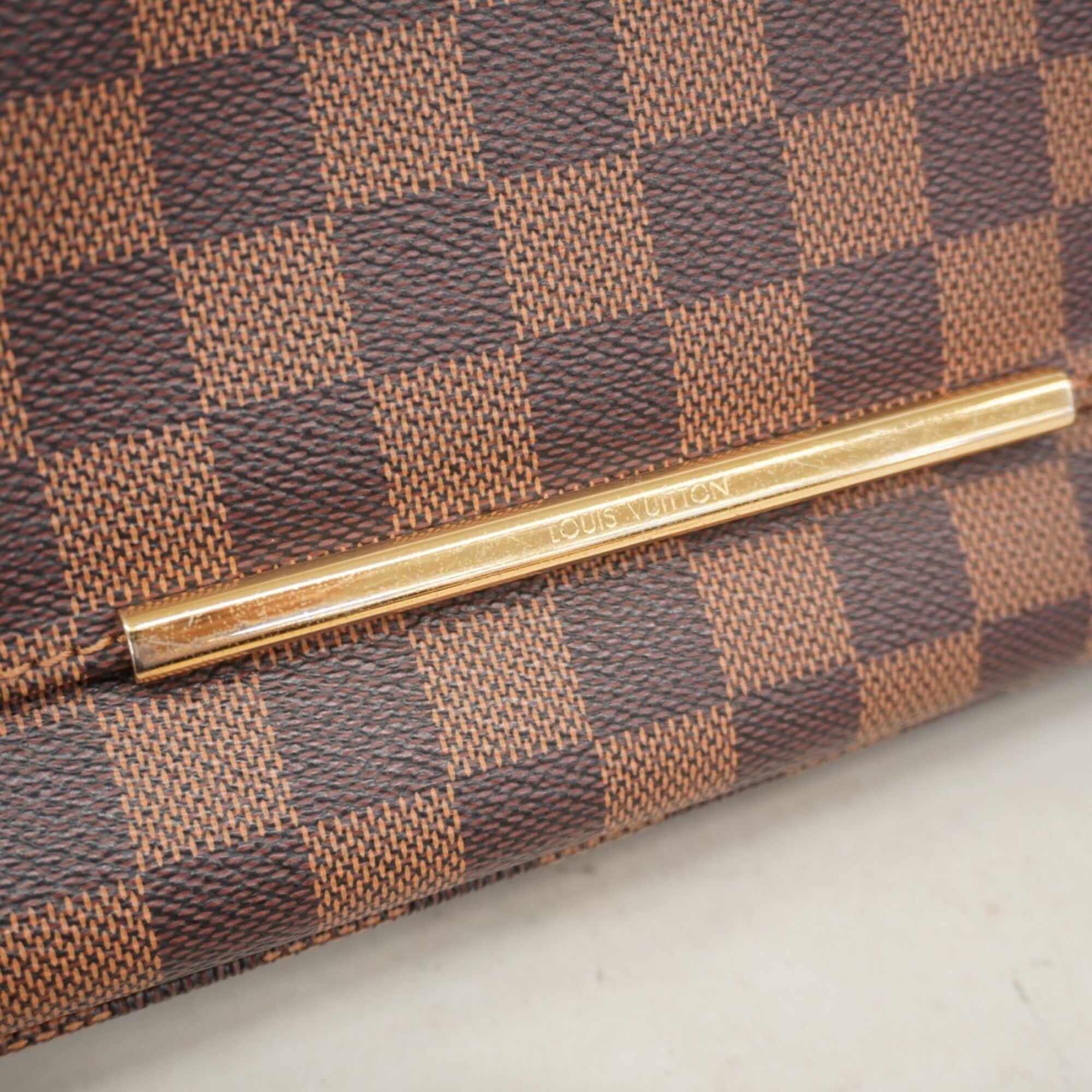 Louis Vuitton Ebene Shoulder Bag (Pre-Owned)