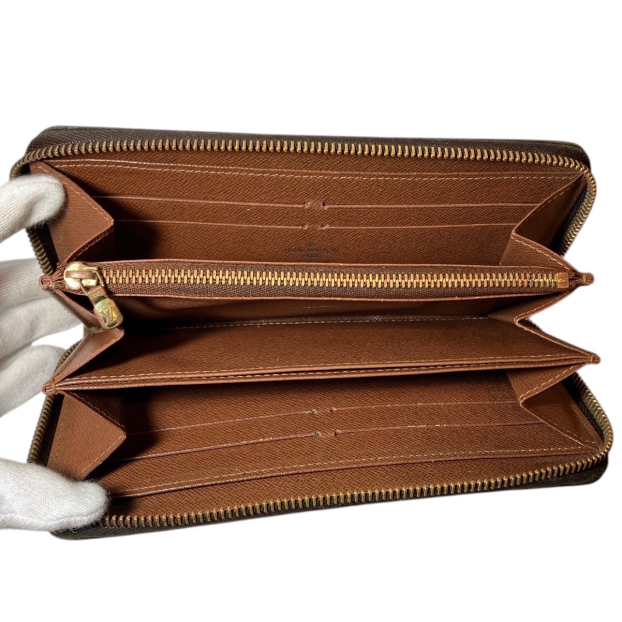 Louis Vuitton Brown Galle Monogram Monogram Long Wallet (Bi-Fold) (Pre-Owned)