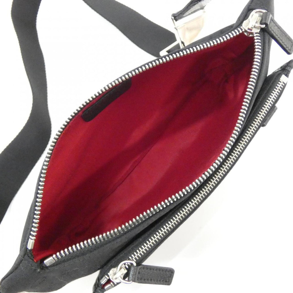 Unspecified Black Canvas Fanny Pack (Pre-Owned)