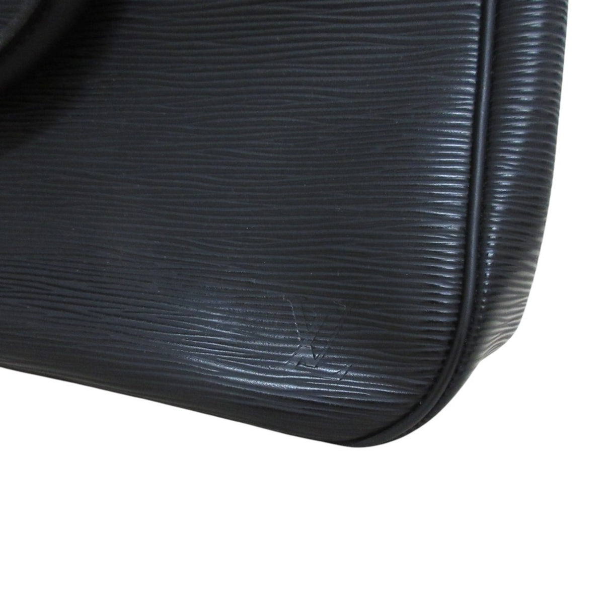 Louis Vuitton Black Noir Epi Leather Handbag (Pre-Owned)