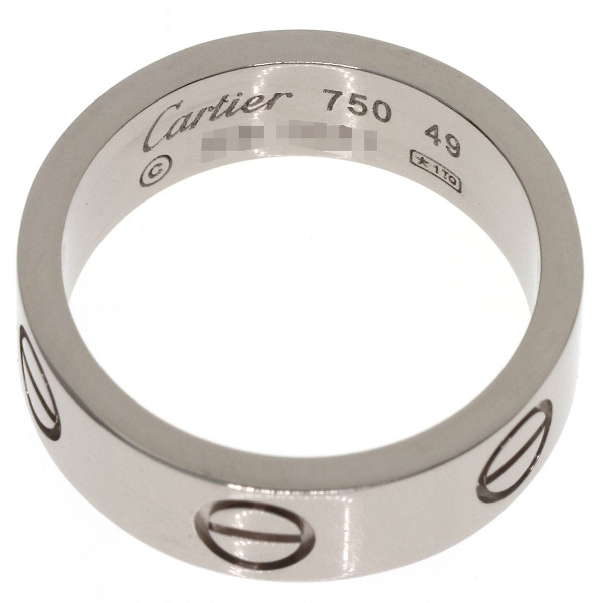 Cartier White Gold (18K) Band Ring (Pre-Owned)