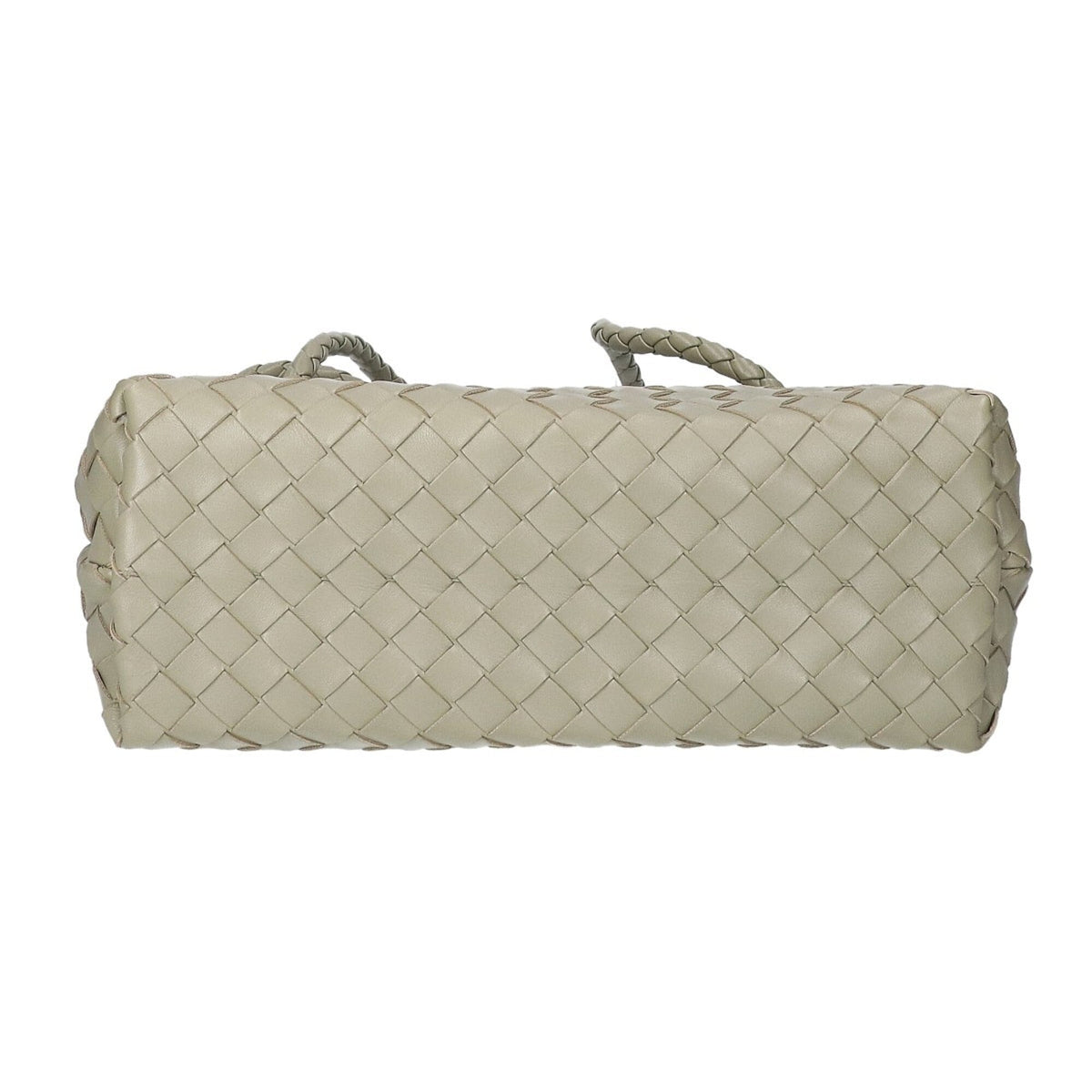 Bottega Veneta Gold Leather Handbag (Pre-Owned)