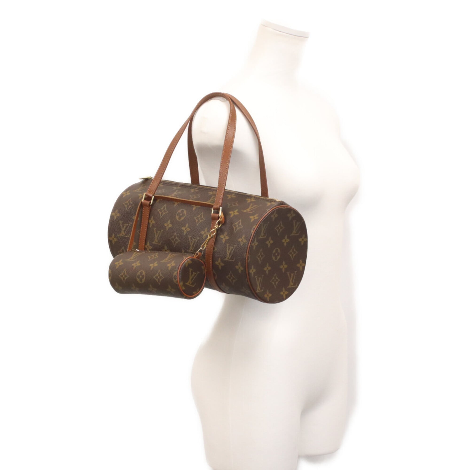 Louis Vuitton Brown Monogram Handbag (Pre-Owned)
