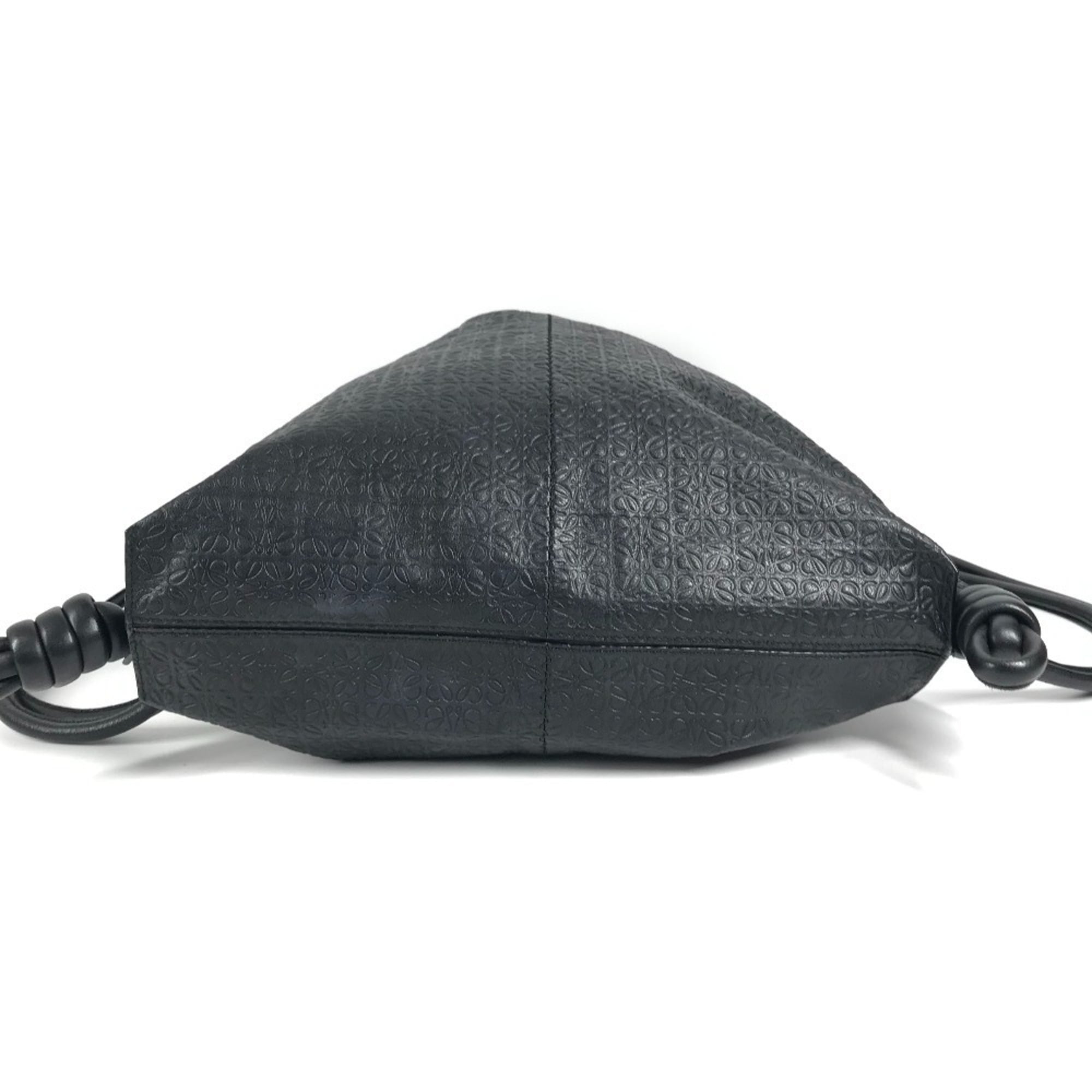 Loewe Black Leather Backpack (Pre-Owned)