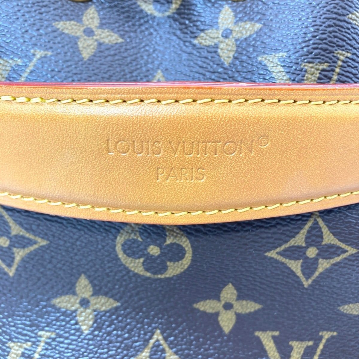 Louis Vuitton Brown Monogram Canvas Shoulder Bag (Pre-Owned)