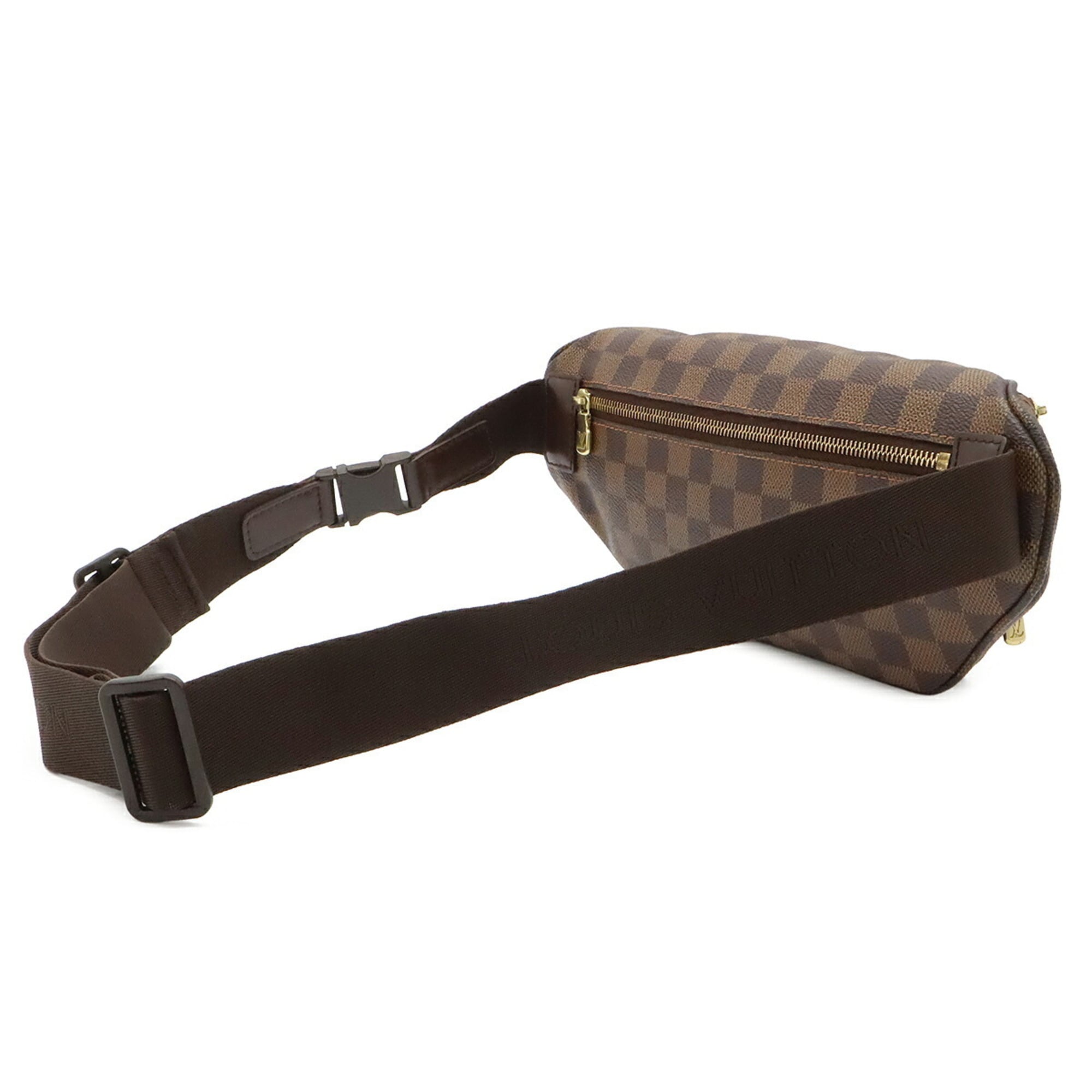 Louis Vuitton Brown Pvc Coated Canvas Fanny Pack Sling Bag (Pre-Owned)