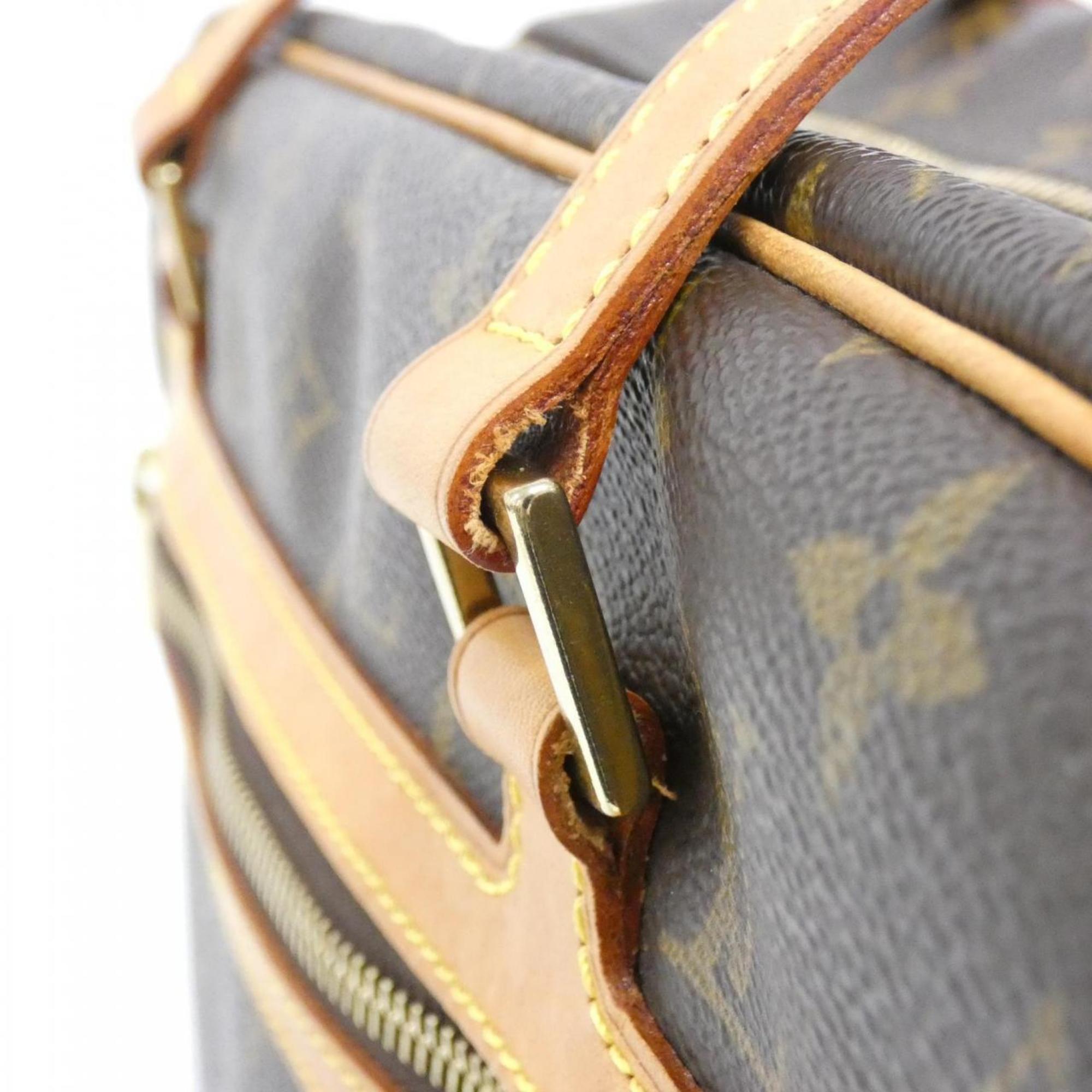 Louis Vuitton Brown Marron Coated Canvas Shoulder Bag (Pre-Owned)