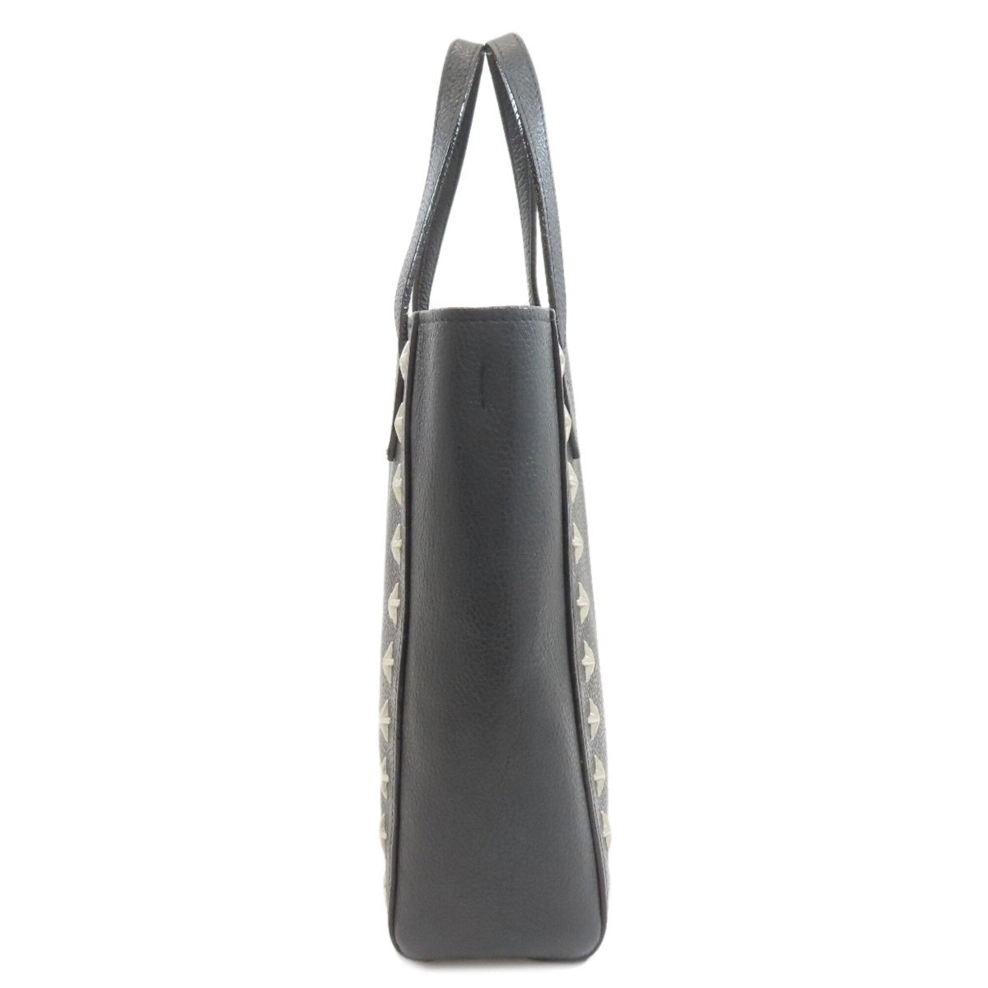 Jimmy Choo Black Leather Tote Bag (Pre-Owned)