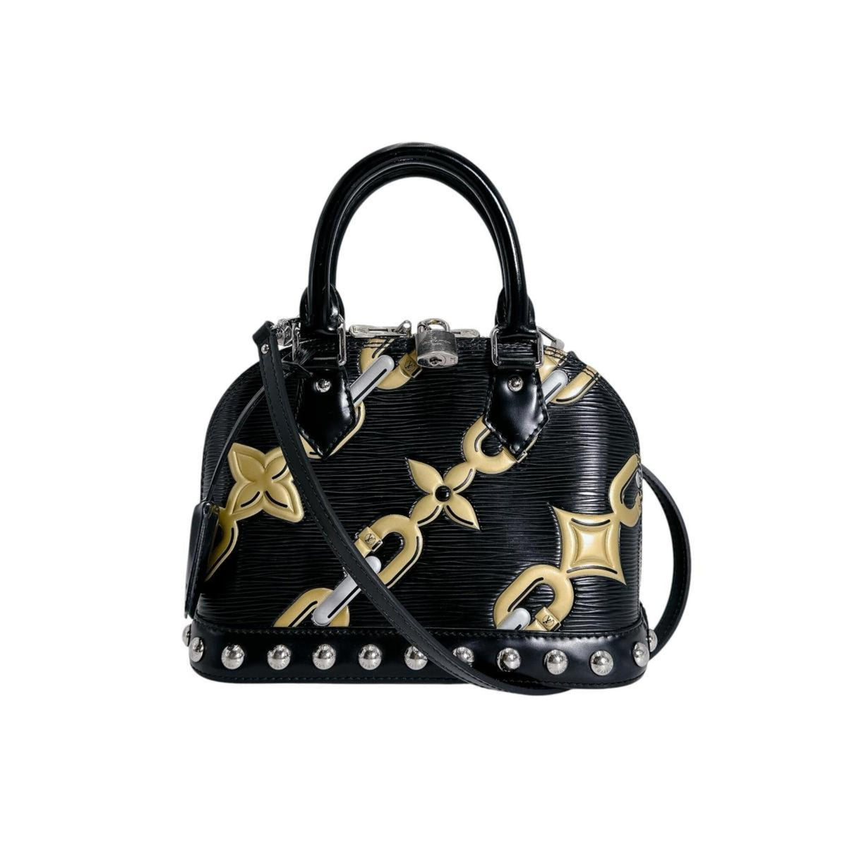 Louis Vuitton Noir Epi Leather Shoulder Bag (Pre-Owned)