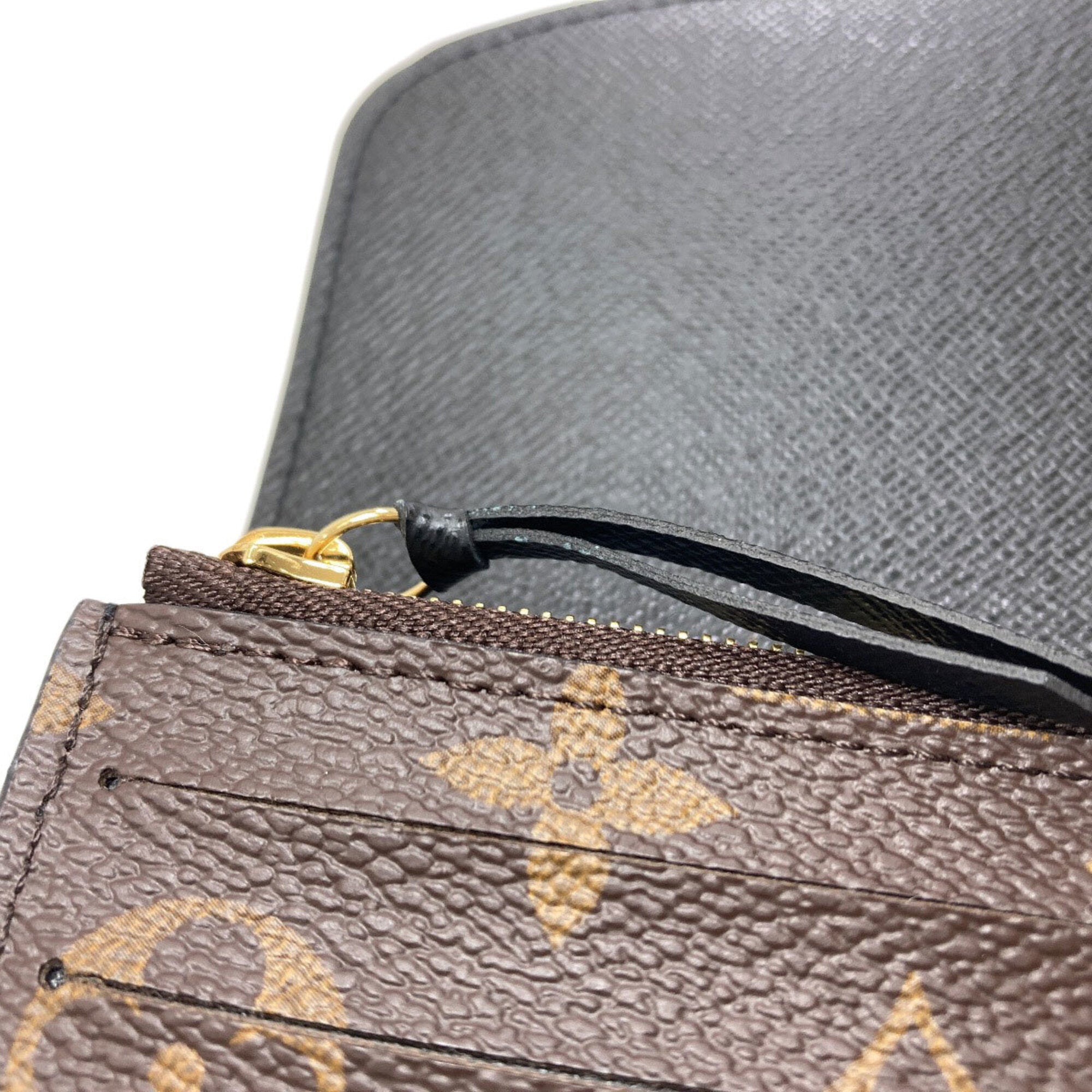 Louis Vuitton Brown Monogram Reverse Monogram Reverse Long Wallet (Bi-Fold) (Pre-Owned)