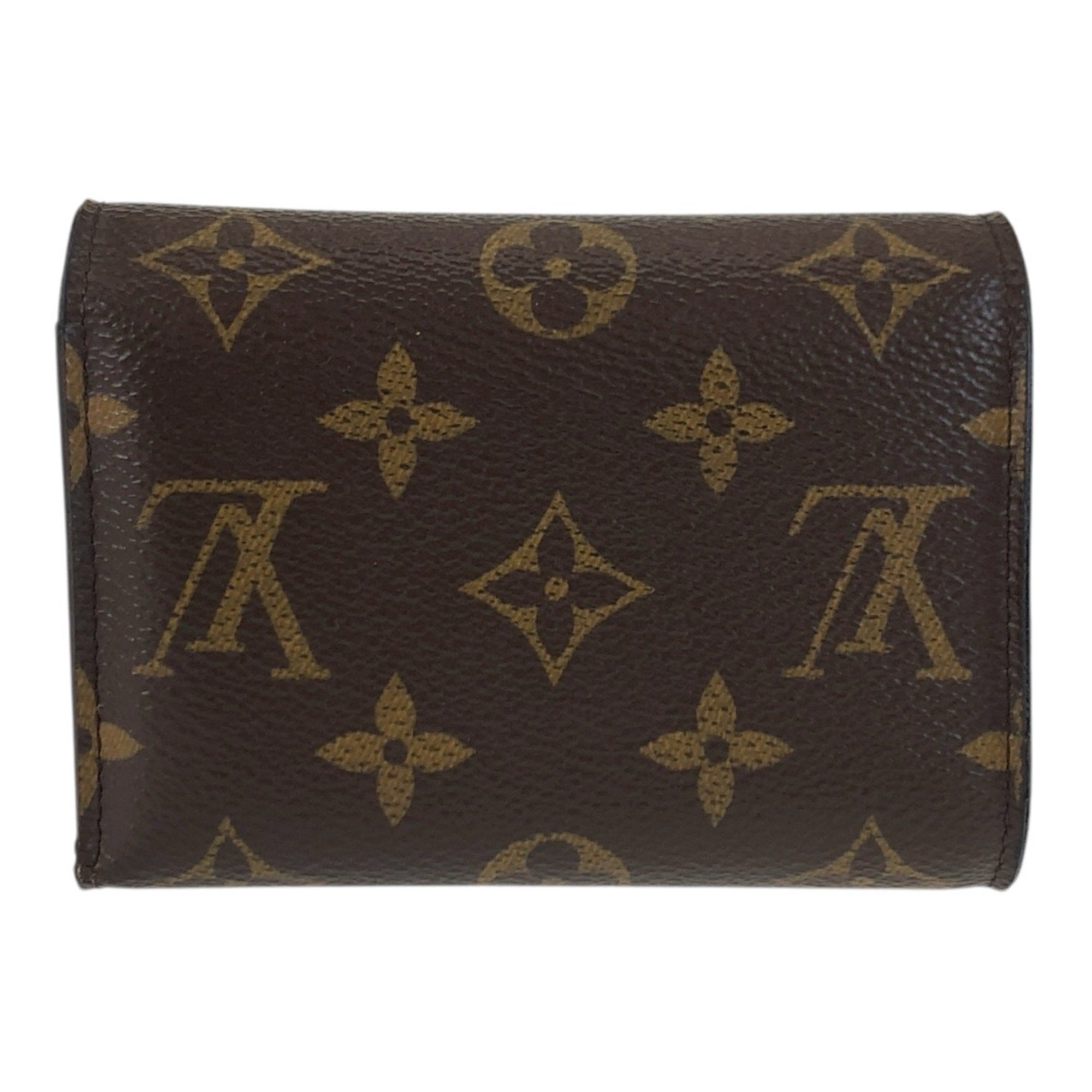 Louis Vuitton Brown Monogram Pvc Wallet (Tri-Fold) (Pre-Owned)