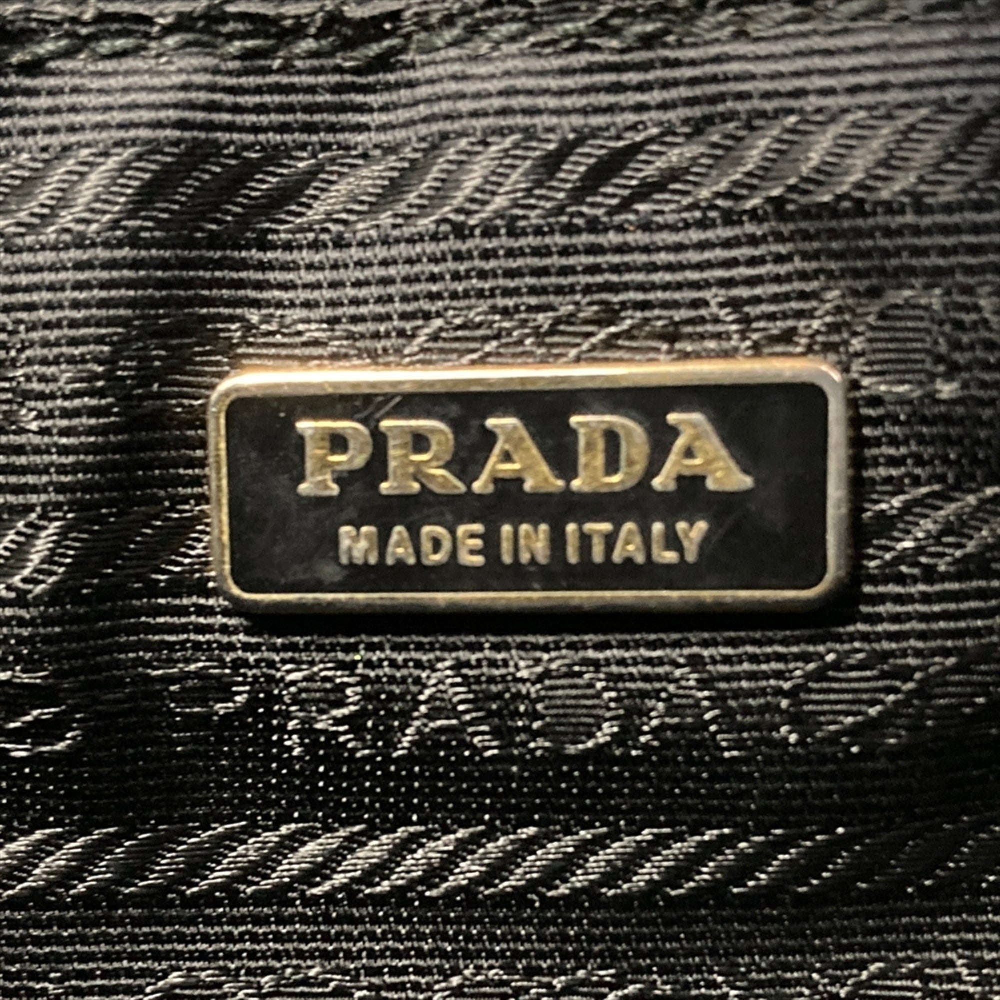 Prada Black Nylon Shoulder Bag (Pre-Owned)