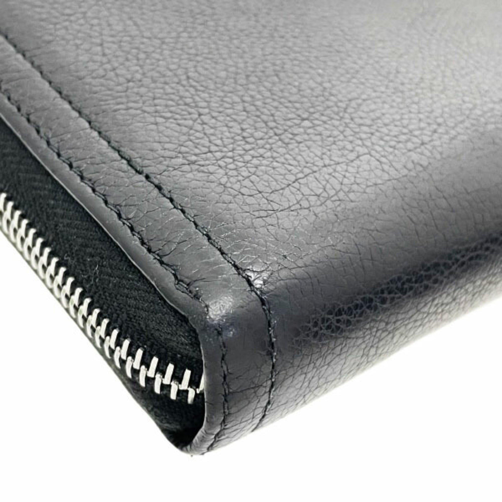 Prada Astrale Nero Long Wallet (Bi-Fold) (Pre-Owned)
