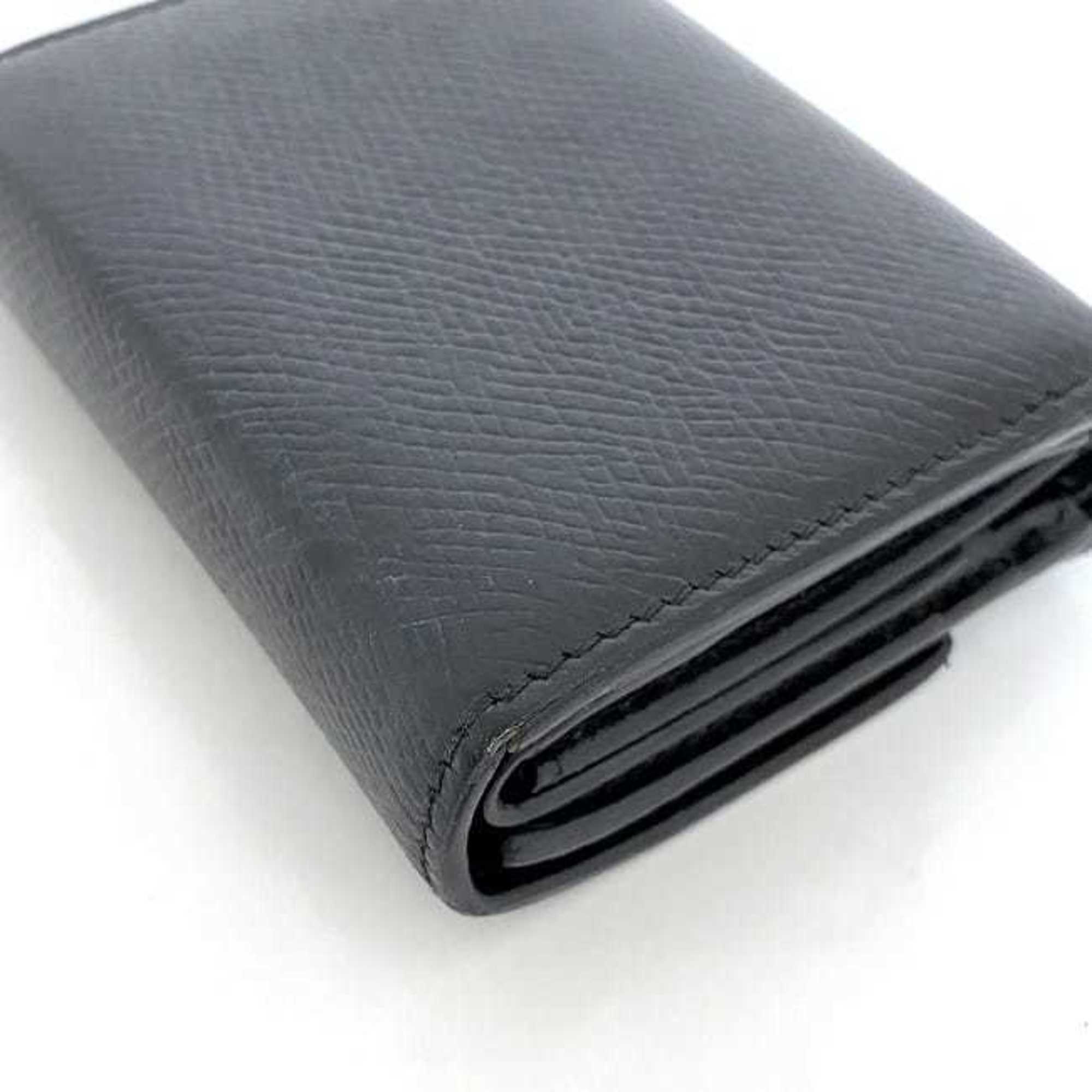 Celine Black Leather Wallet (Tri-Fold) (Pre-Owned)