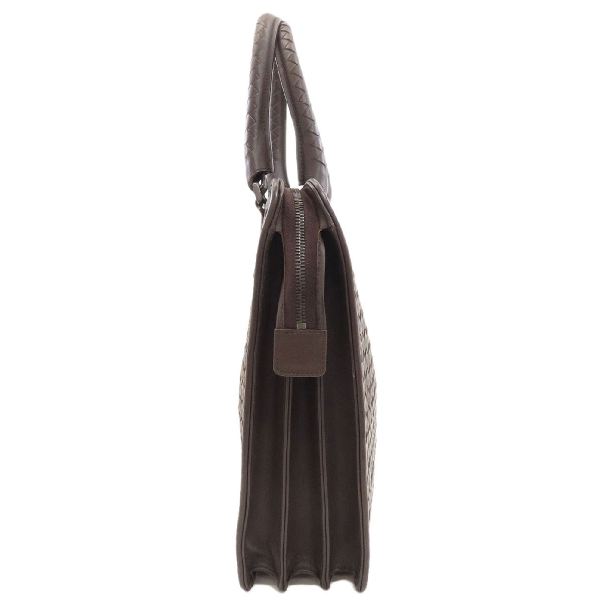 Bottega Veneta Brown Leather Handbag (Pre-Owned)