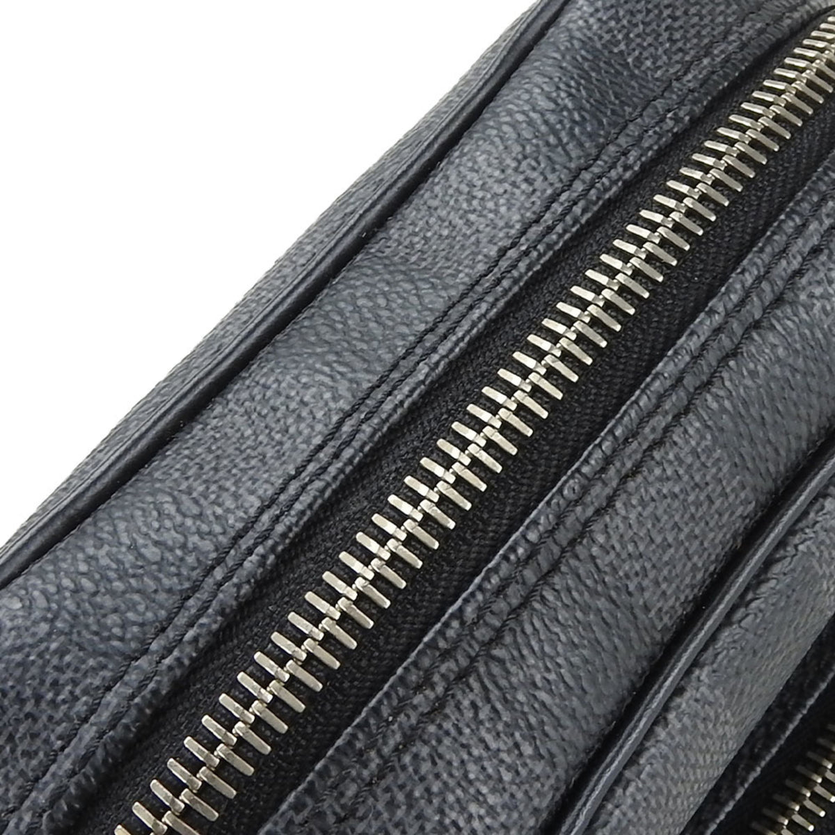 Louis Vuitton Damier Graphite Black Gray Damier Graphite Pochette Shoulder Bag (Pre-Owned)