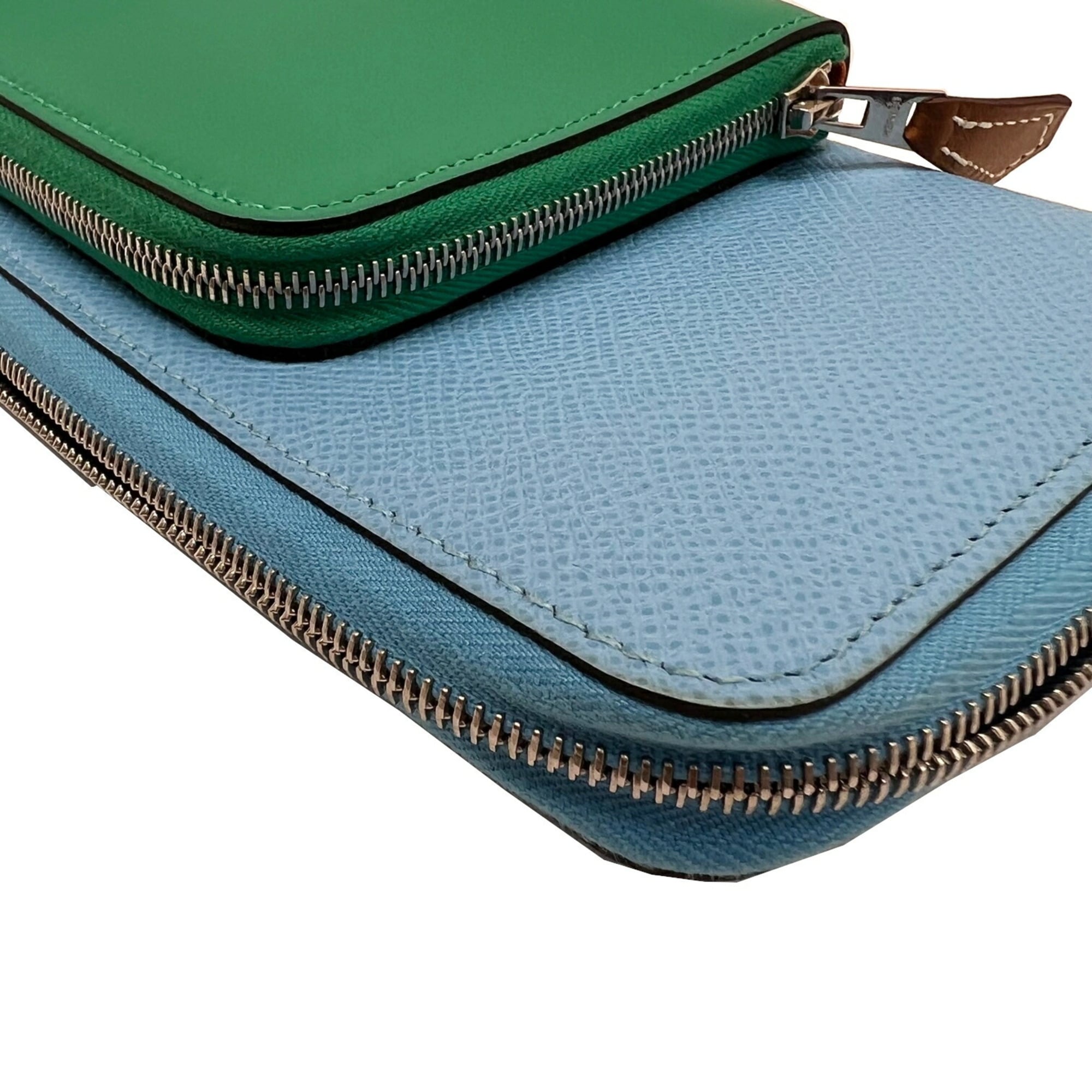 Hermes Celeste Mint Green Epsom Leather Swift Leather Fanny Pack Shoulder Bag (Pre-Owned)