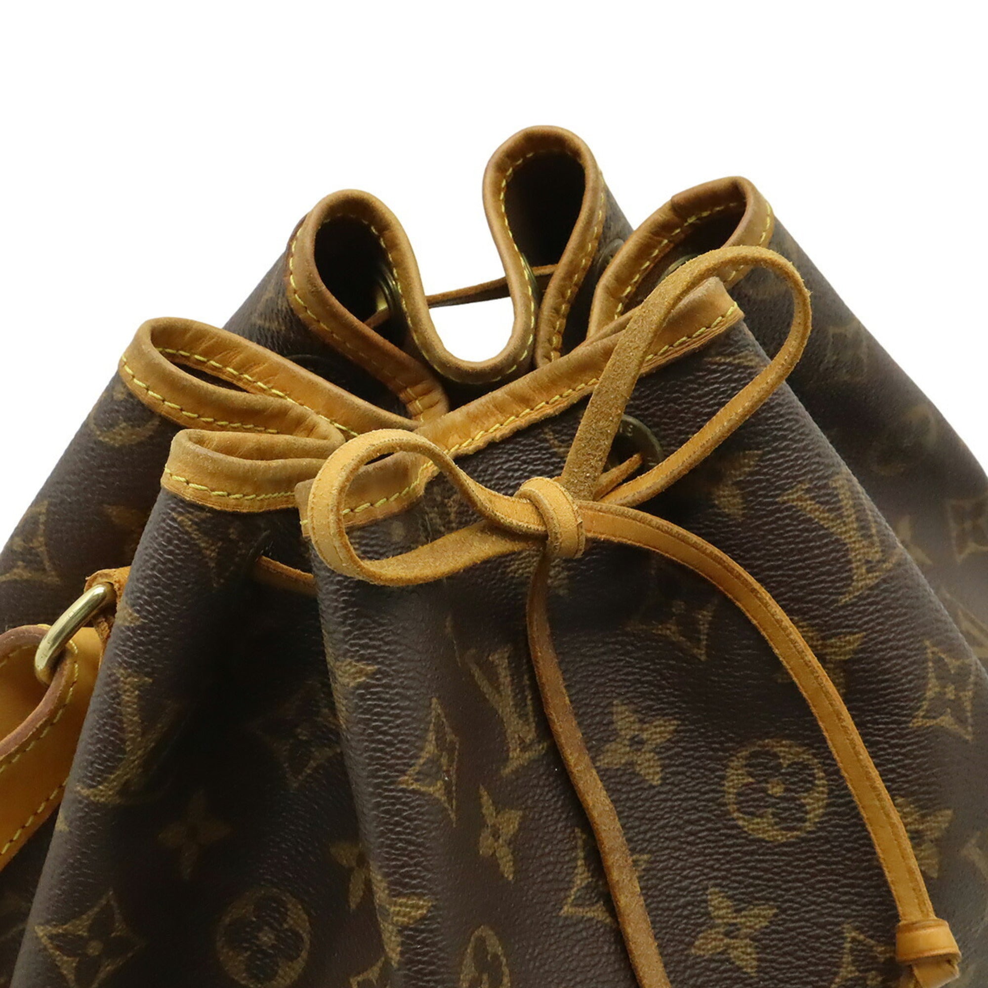 Louis Vuitton Brown Monogram Canvas Pvc Coated Canvas Shoulder Bag (Pre-Owned)