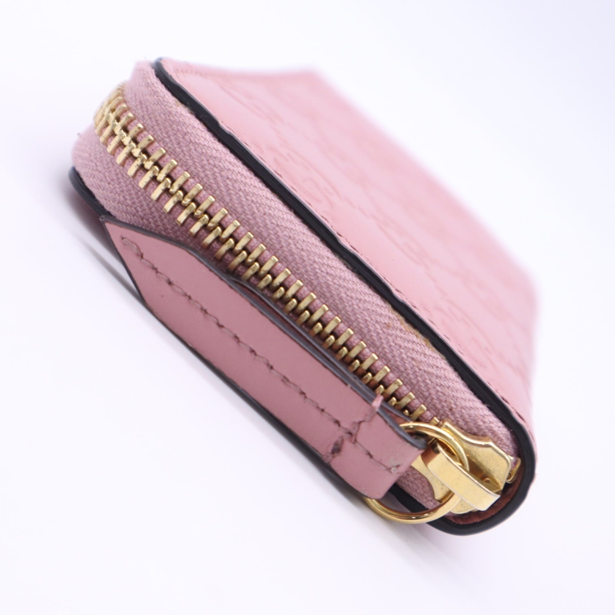 Gucci Pink Leather Coin Purse/Coin Case (Pre-Owned)