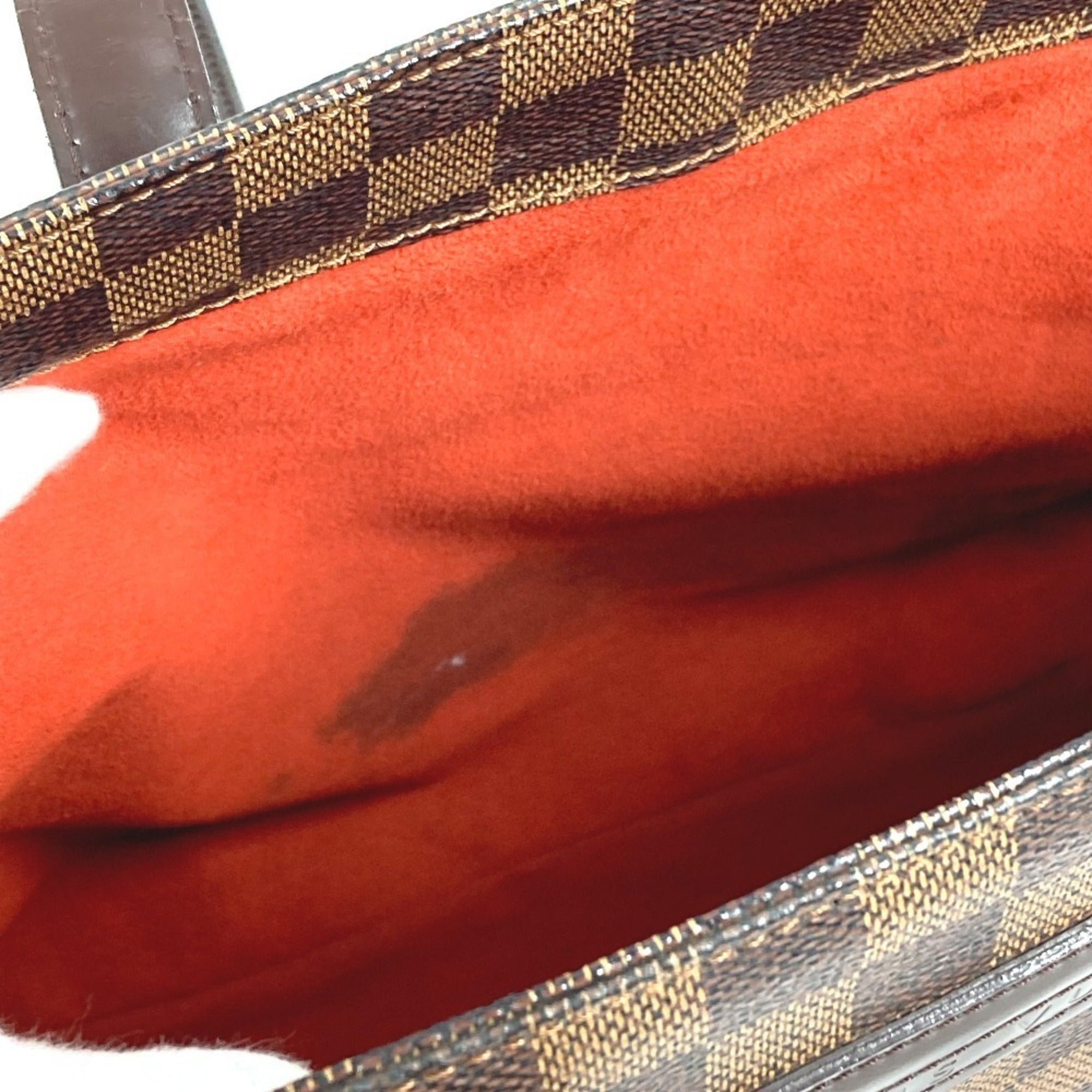 Louis Vuitton Brown Damier Canvas Damier Canvas Shoulder Bag Tote Bag (Pre-Owned)