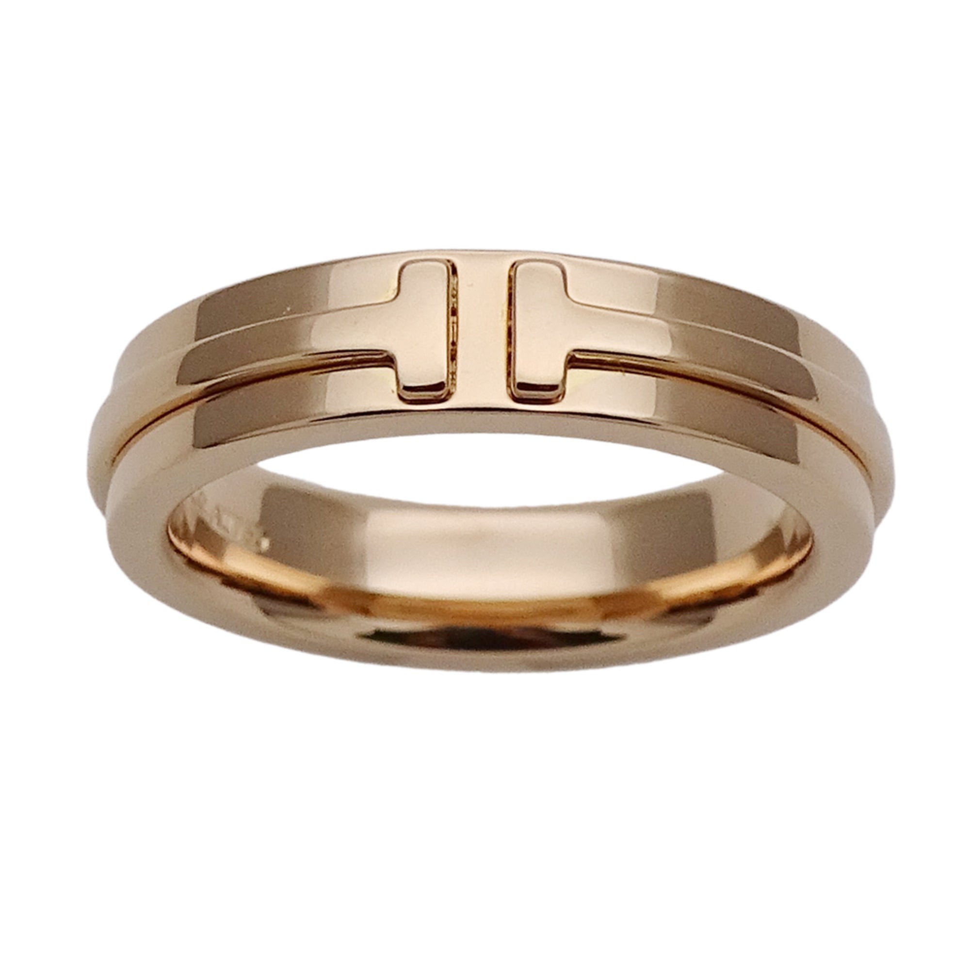 Tiffany Pink Gold Pink Gold (18K) Band Ring (Pre-Owned)