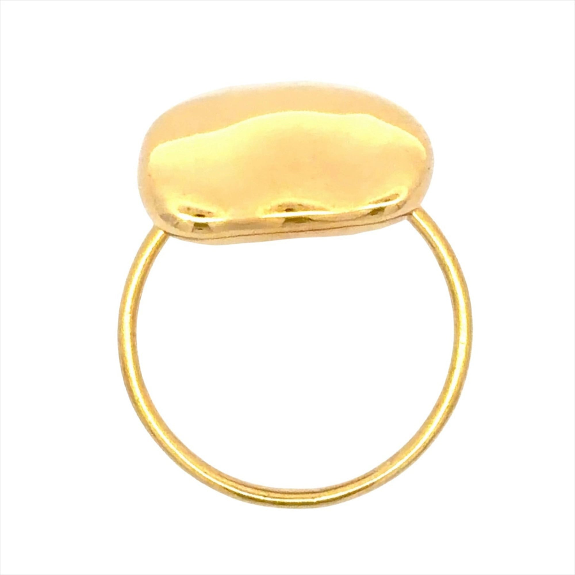 Tiffany Bean Yellow Gold (18K) Band Ring (Pre-Owned)