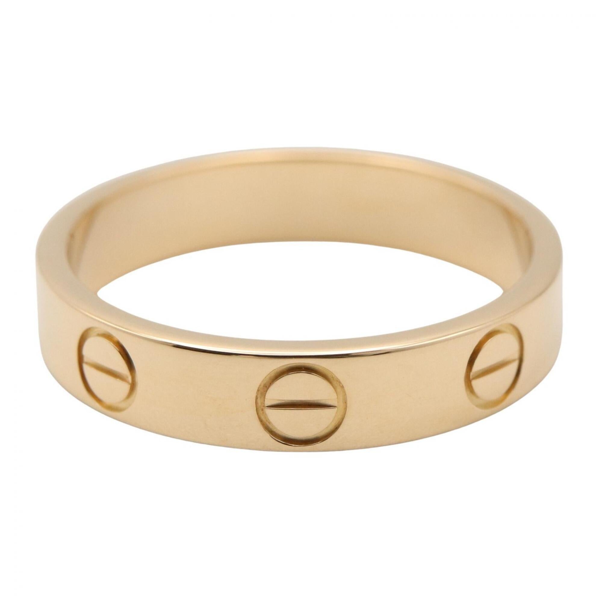 Cartier Gold Yellow Gold (18K) Band Ring (Pre-Owned)