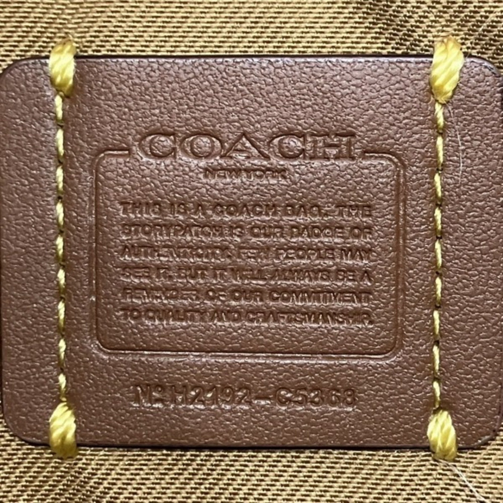 Coach Multi-Color Leather Shoulder Bag (Pre-Owned)