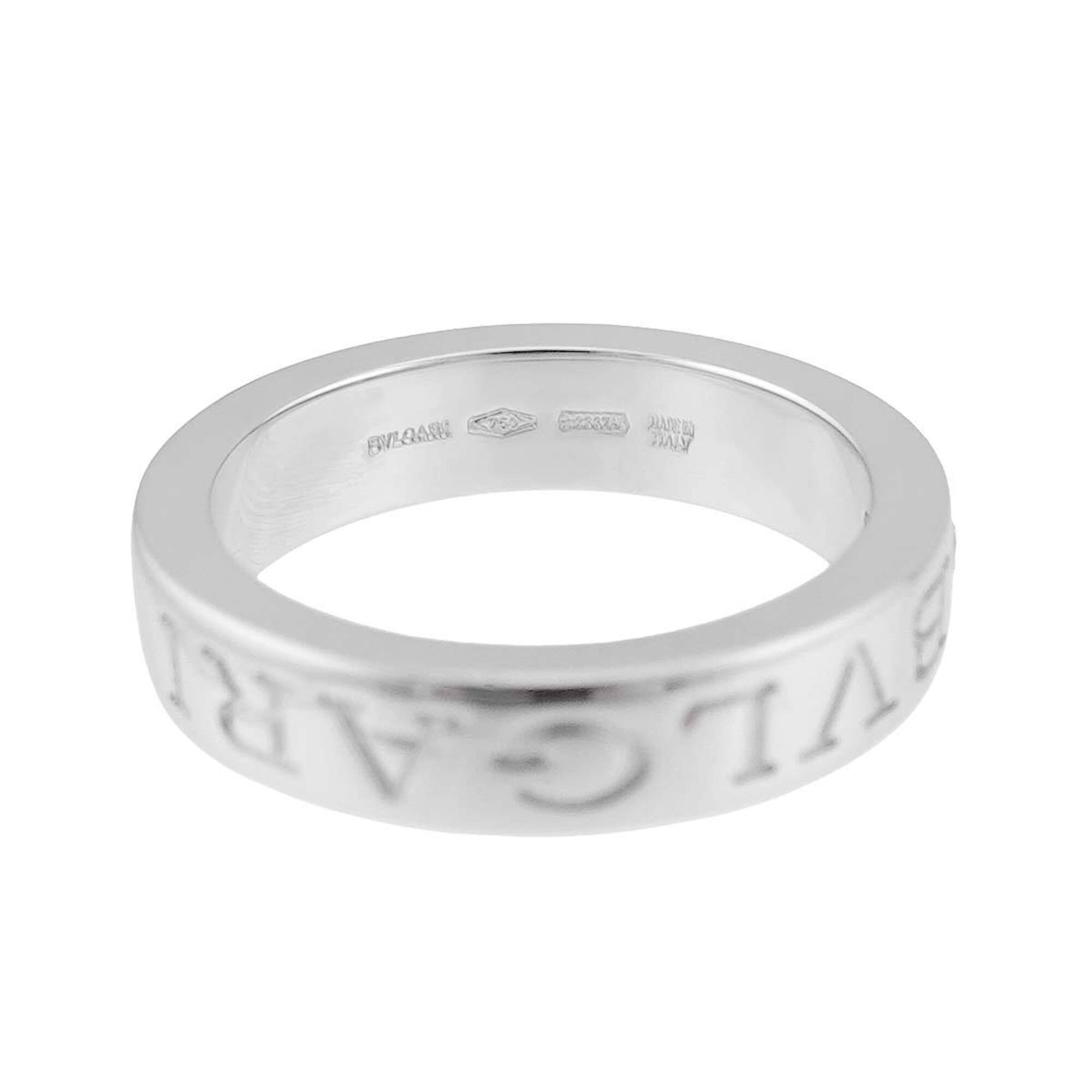 Bvlgari White Gold (18K) Band Ring (Pre-Owned)