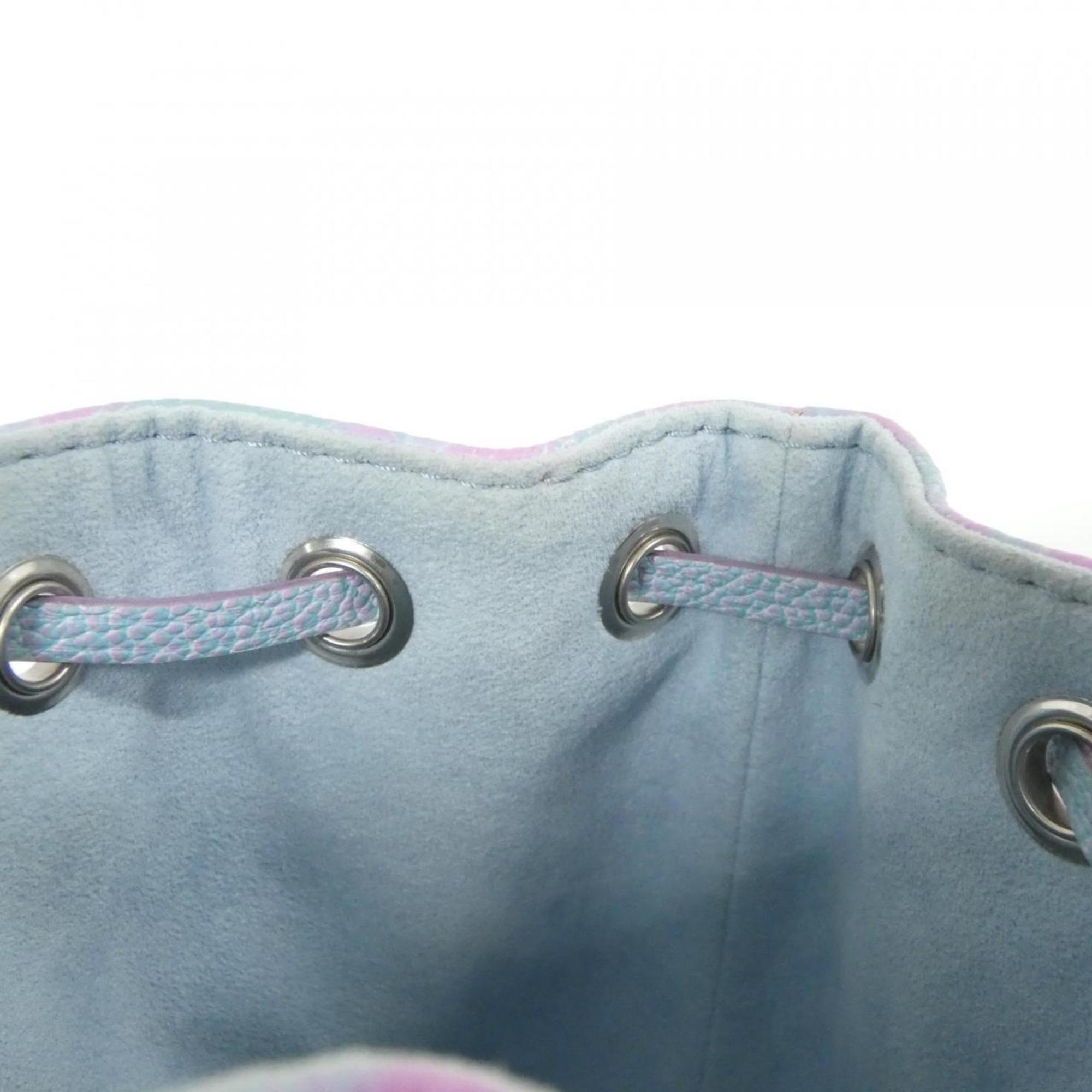 Louis Vuitton Lilac Leather Shoulder Bag (Pre-Owned)