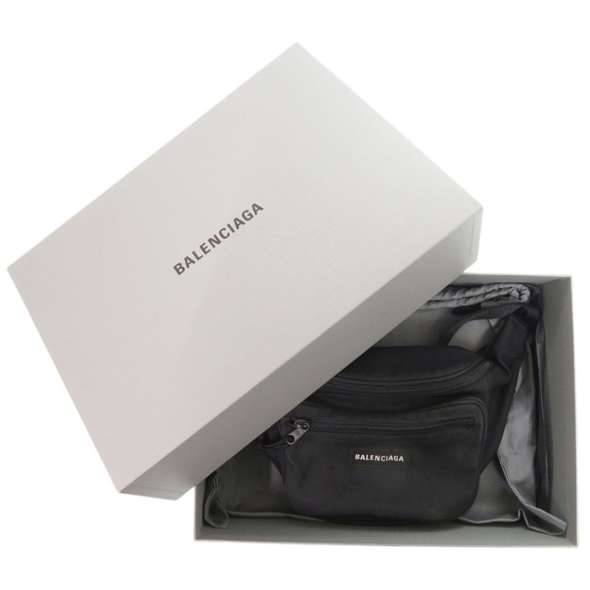 Balenciaga Black Nylon Sling Bag (Pre-Owned)